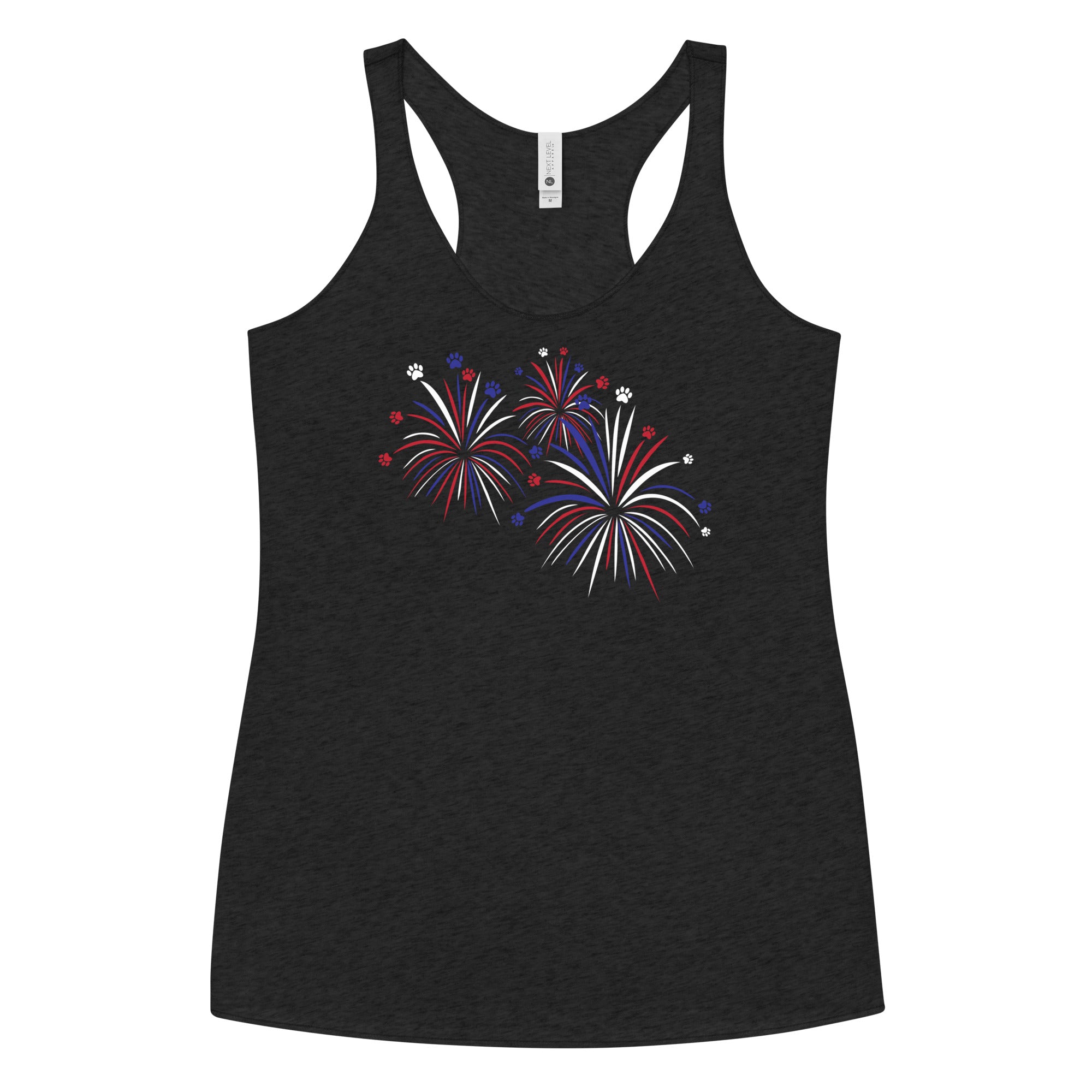 Fireworks of Paws Tank Top、mySite、camillekostekn