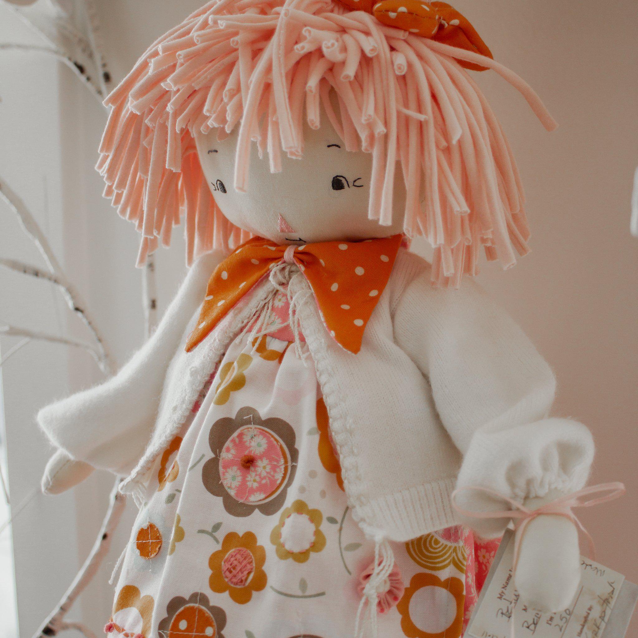 RETIRED - Hutch Studio Original - Petunia - One of a Kind Doll、mySite、g9winljtr