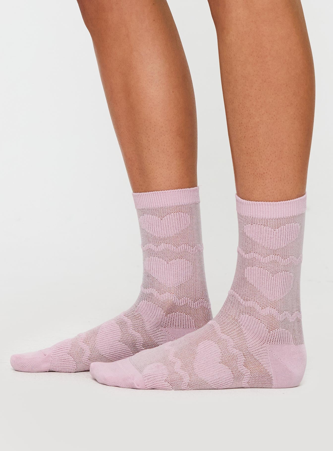 Sonder Crew Socks Pink、mySite、solidvoid
