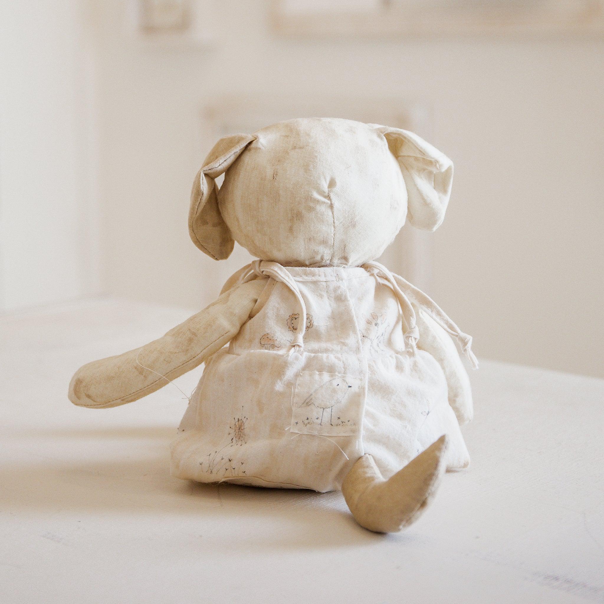 RETIRED - Hutch Studio Original - Puptunia - Hand-Crafted Cotton Puppy、mySite、g9winljtr