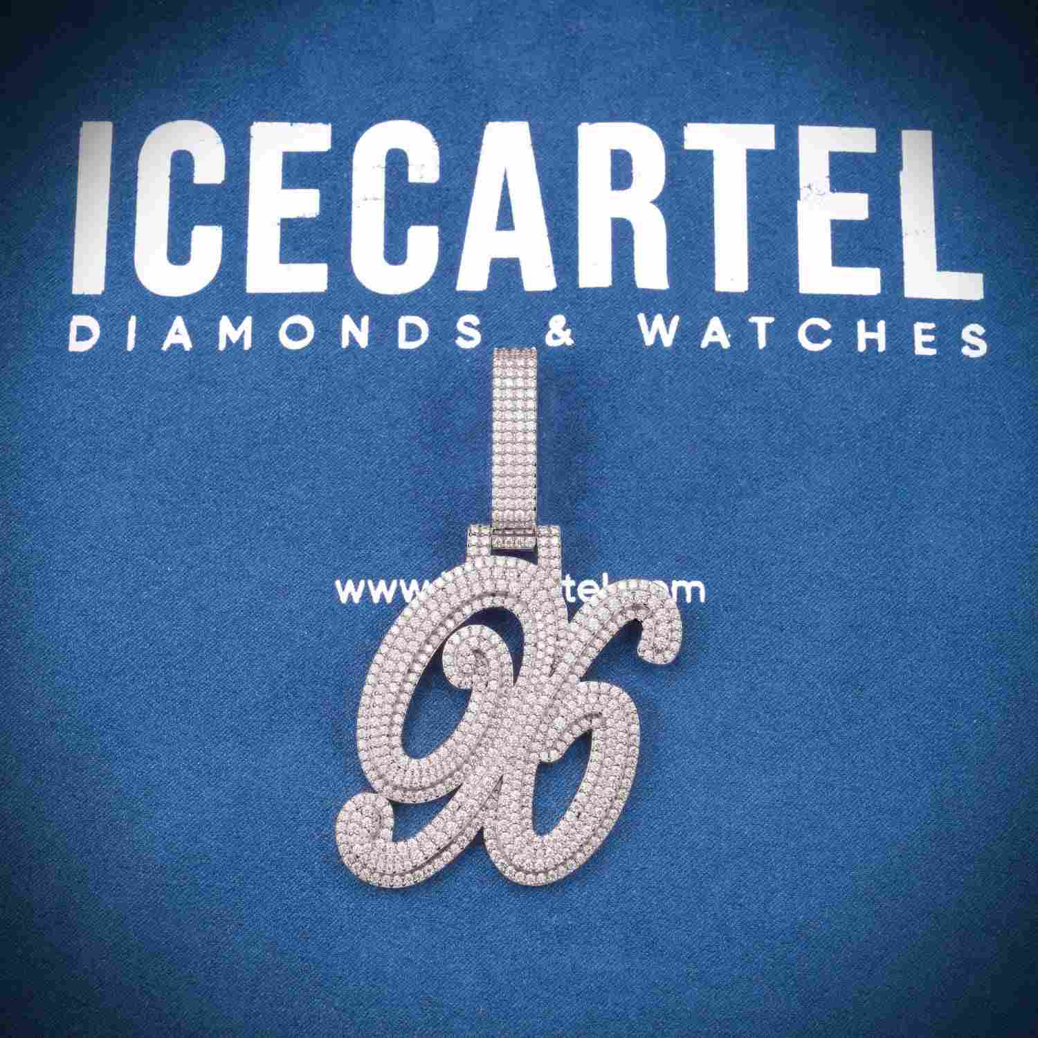 96 Custom Moissanite Pendant 14K Gold、mySite、hinf8tx79