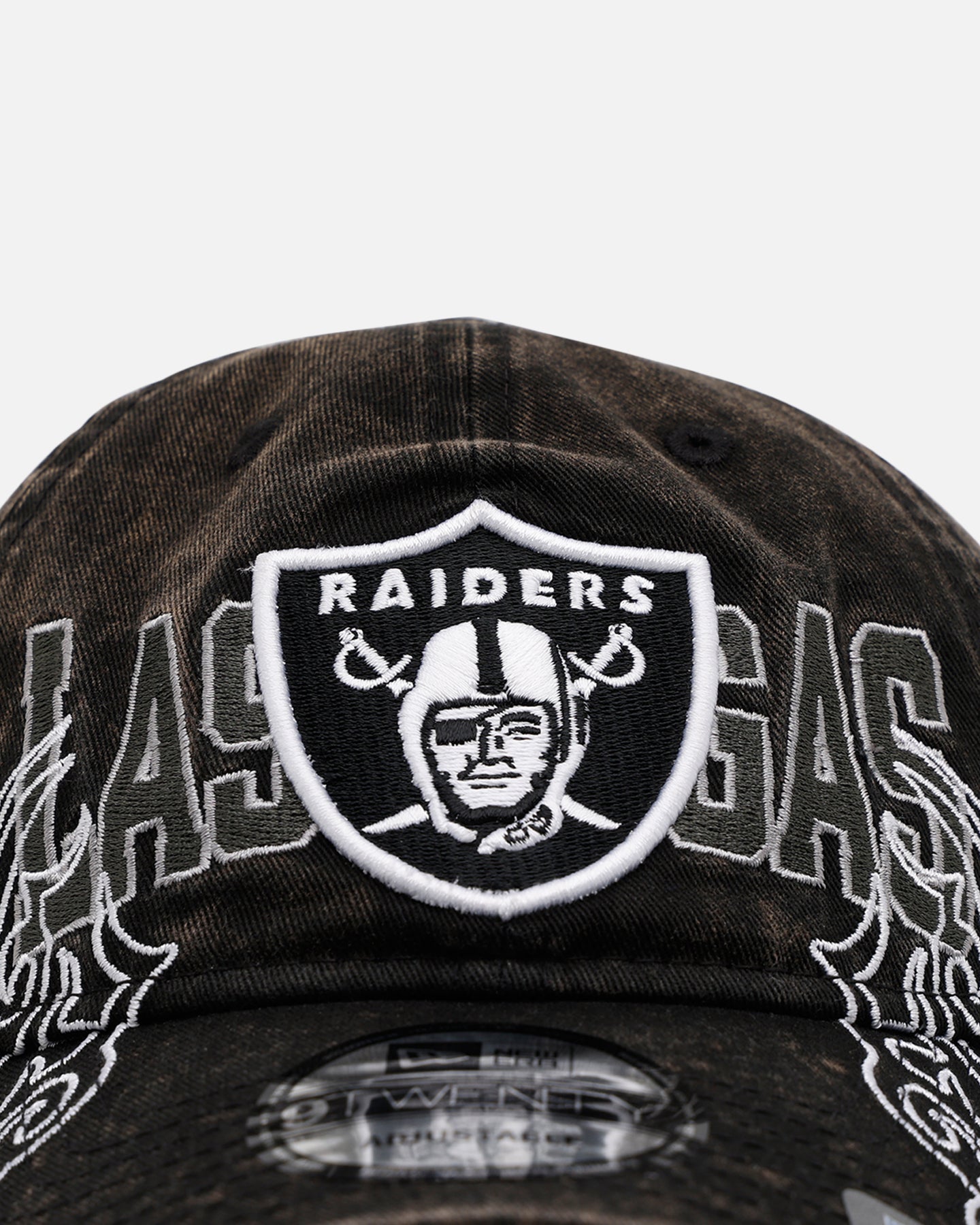 New Era Las Vegas Raiders 'Tribal' Classic Casual Strapback Washed Black、mySite、zt4zffjzw