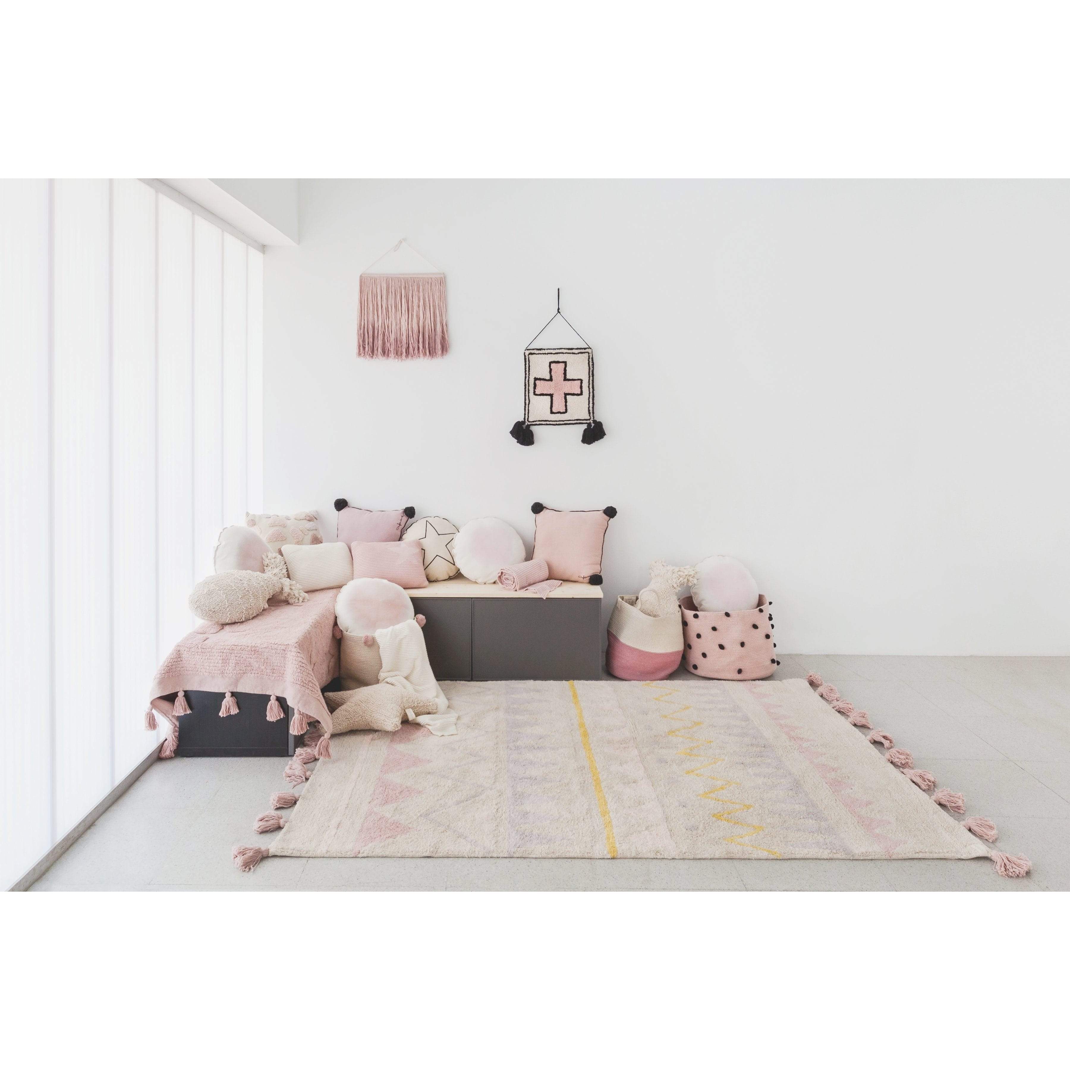 Hippy Stars Vintage Nude Machine Washable Area Rug、mySite、gigharbornorthrealestate