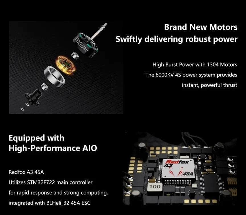 Sub250 Huma20 2 Inch HD BNF w/out DJI O3