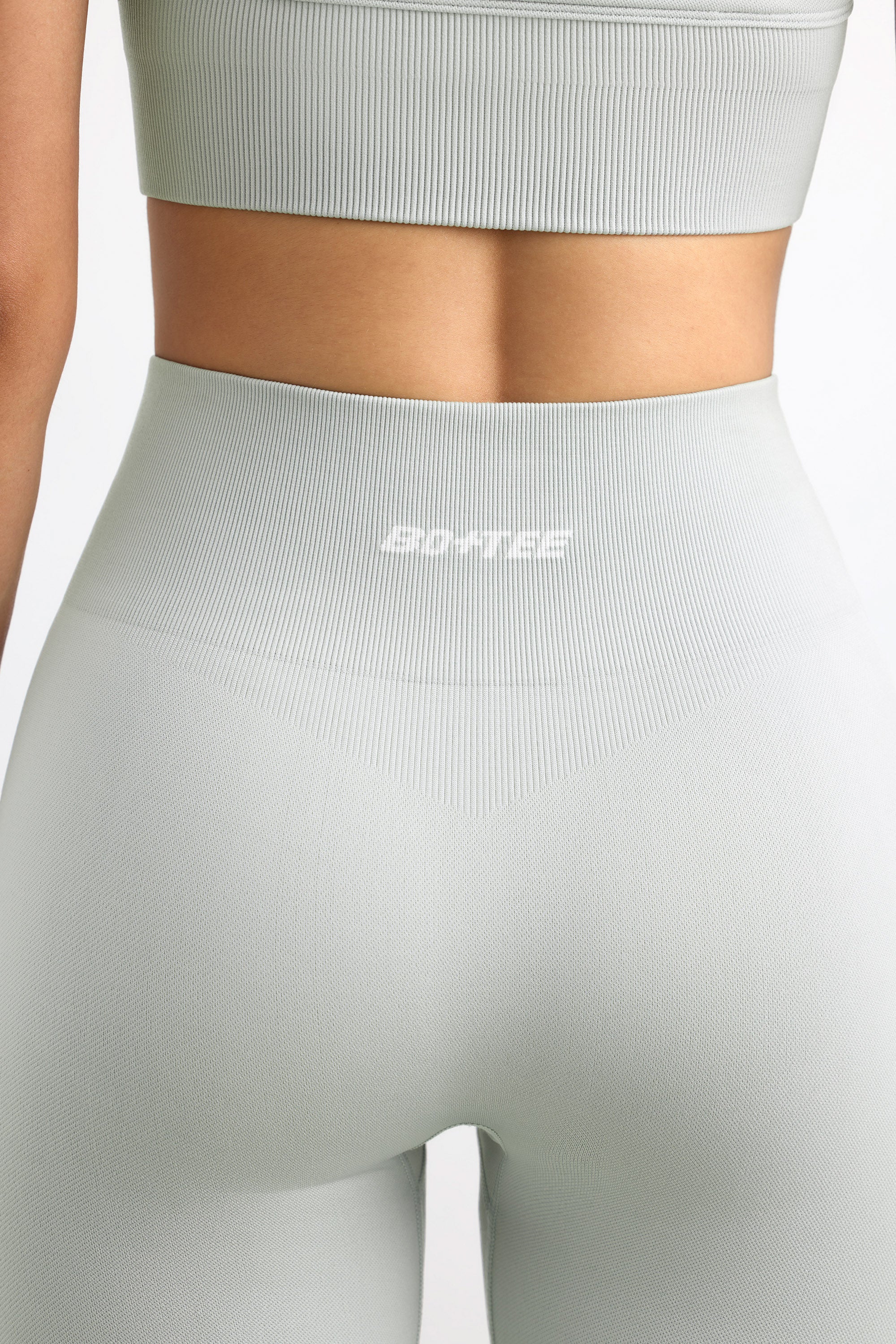 Petite Super Sculpt Seamless Leggings in Ice Grey、mySite、solidvoid