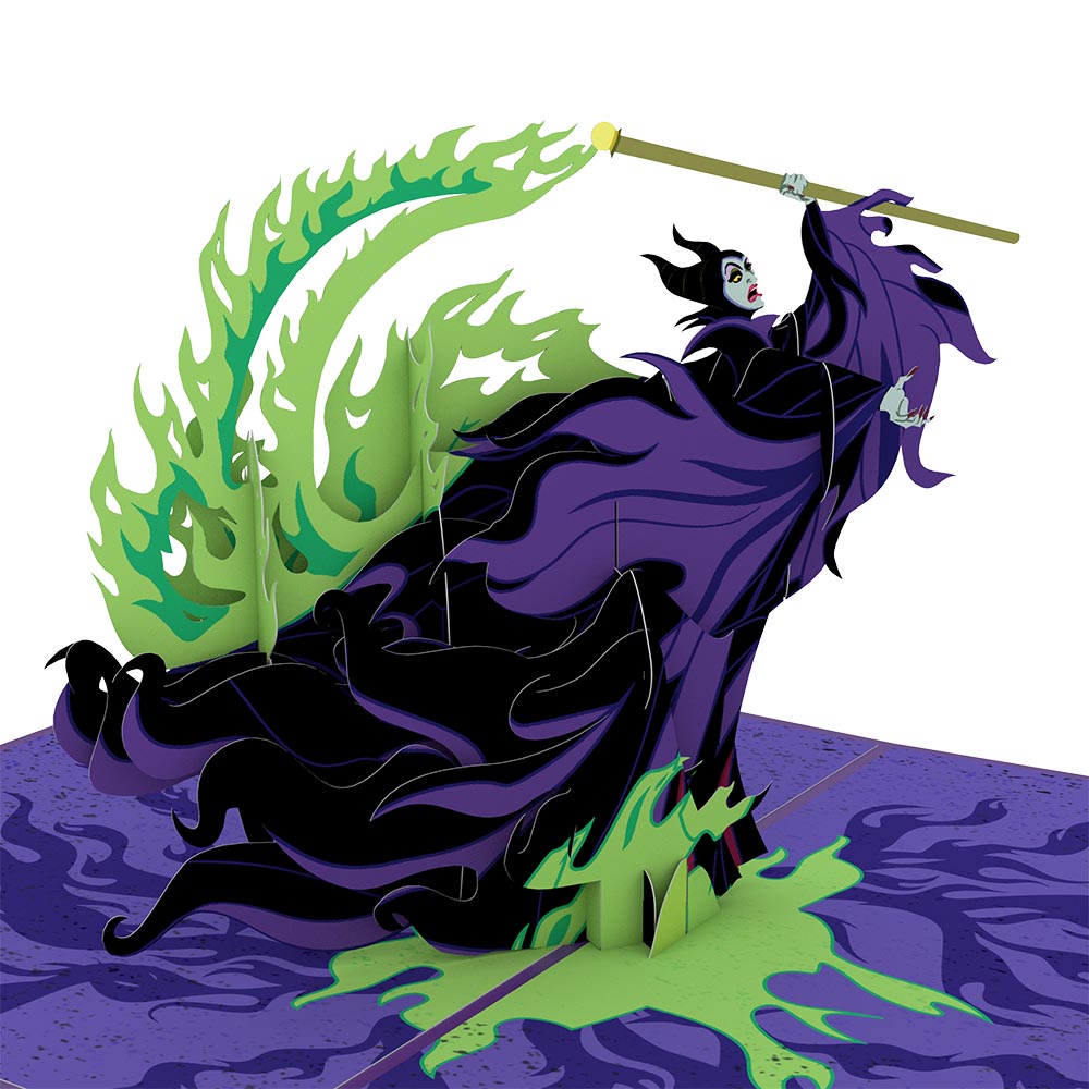 Disney Villains Maleficent Pop-Up Card、mySite、solidvoid