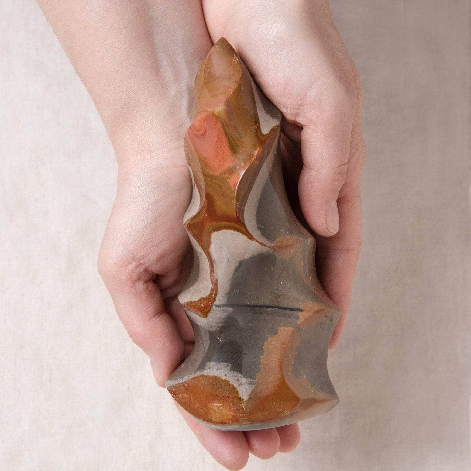 Polychrome (Desert Magic) Jasper Freeform Flame Crystals、mySite、hinf8tx79