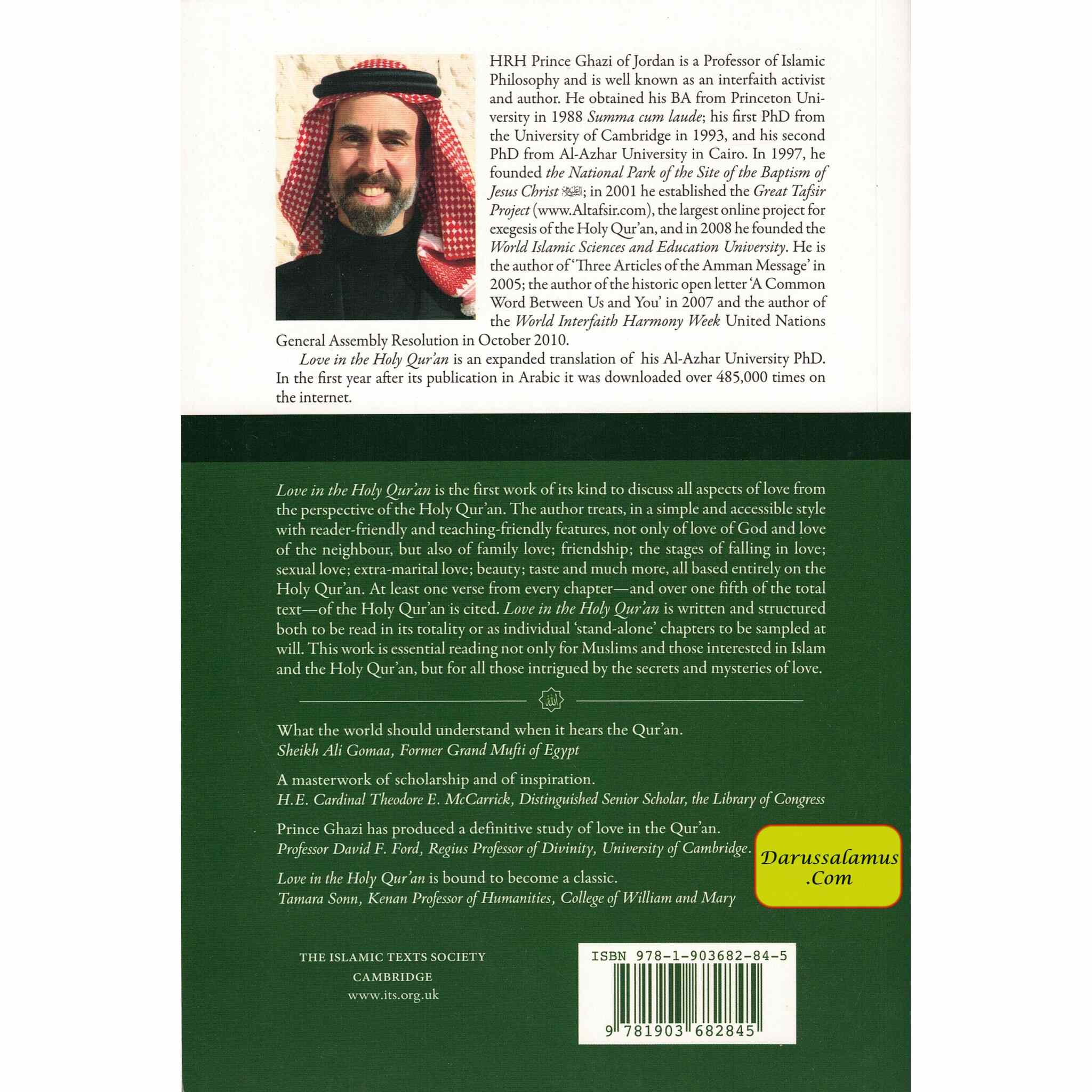 Love in the Holy Qur'an By Hrh Prince Ghazi Bin Muhammad、mySite、topwebapps