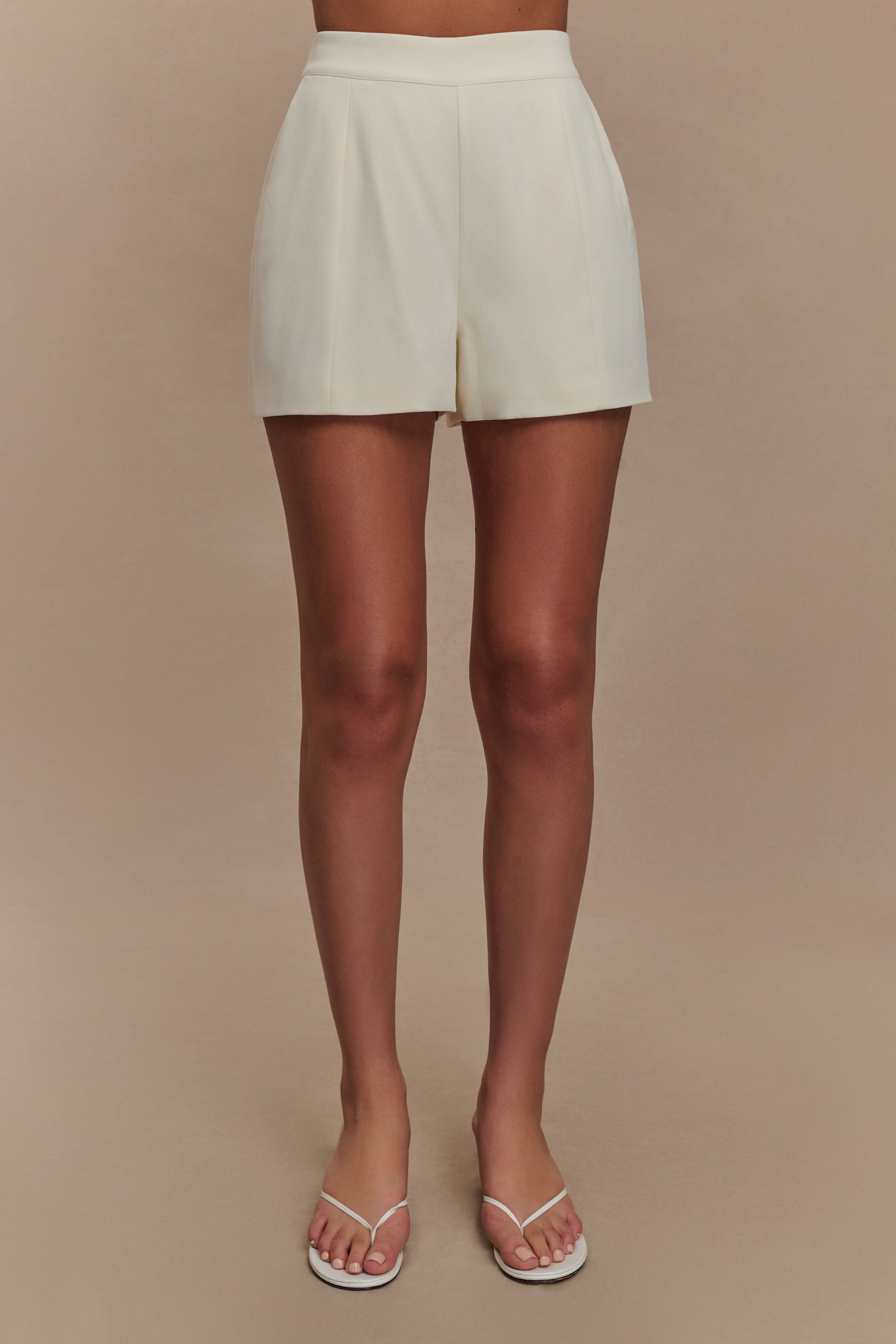 Korrie Suiting Short - Ivory、mySite、solidvoid