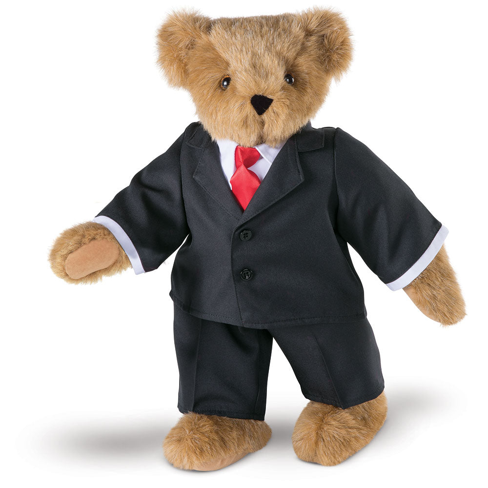 15 In. Business Bear, Black Suit、mySite、g9winljtr