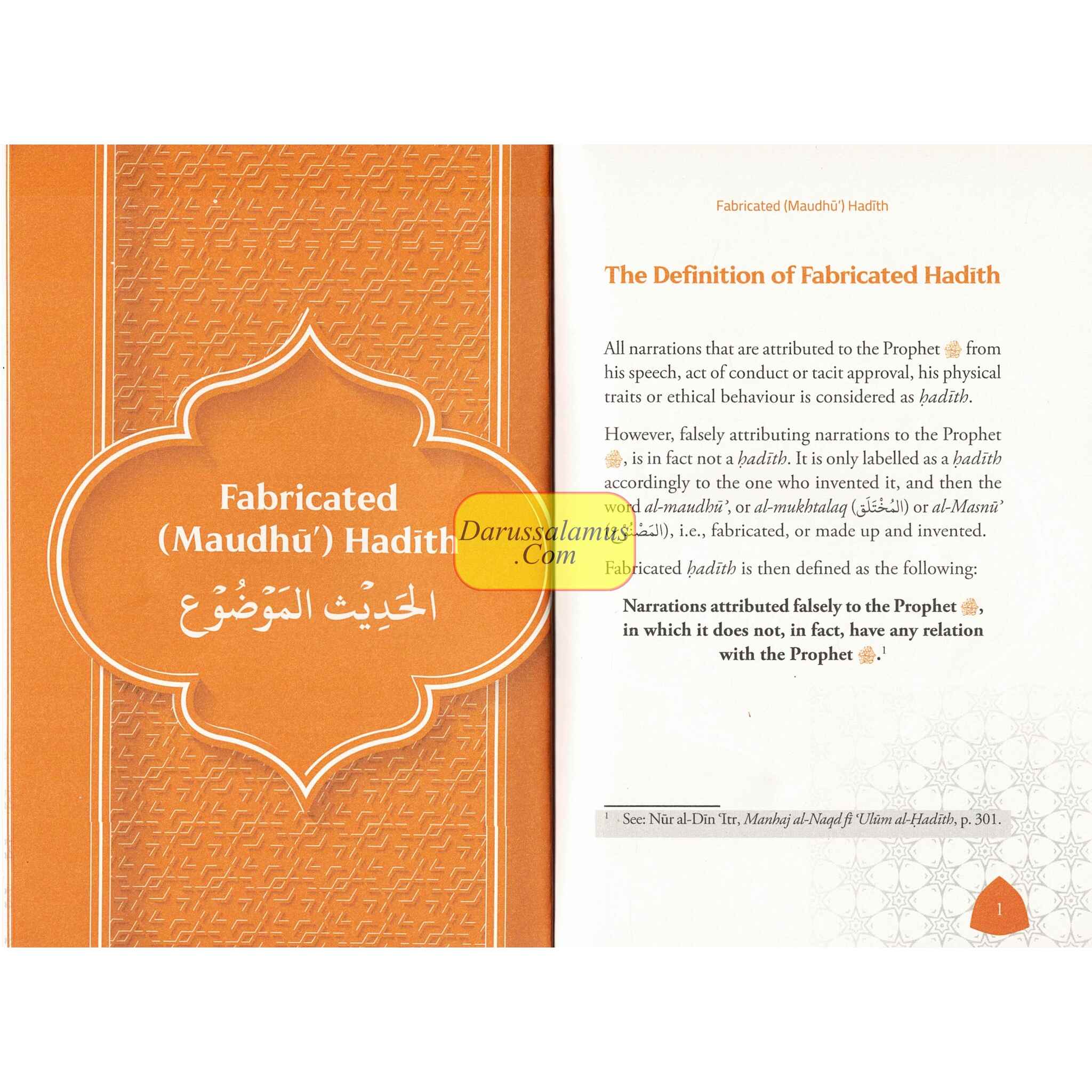 Negative Impact of Fabricated Hadith upon the Image of Islam、mySite、topwebapps