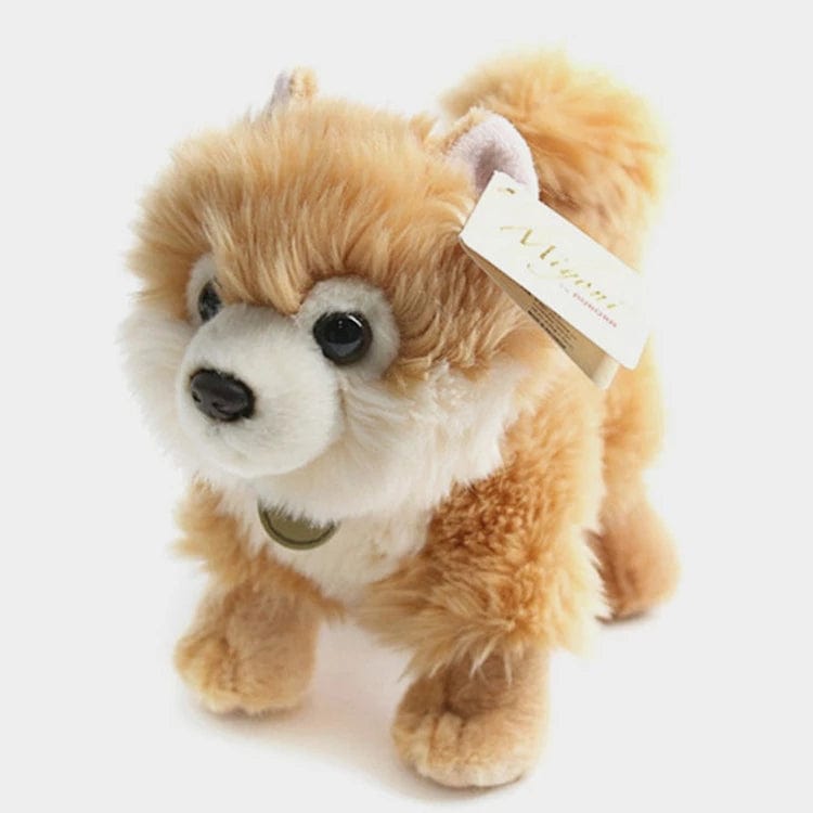 Plush Pomeranian Puppy Stuffed Animal - 7、mySite、g9winljtr