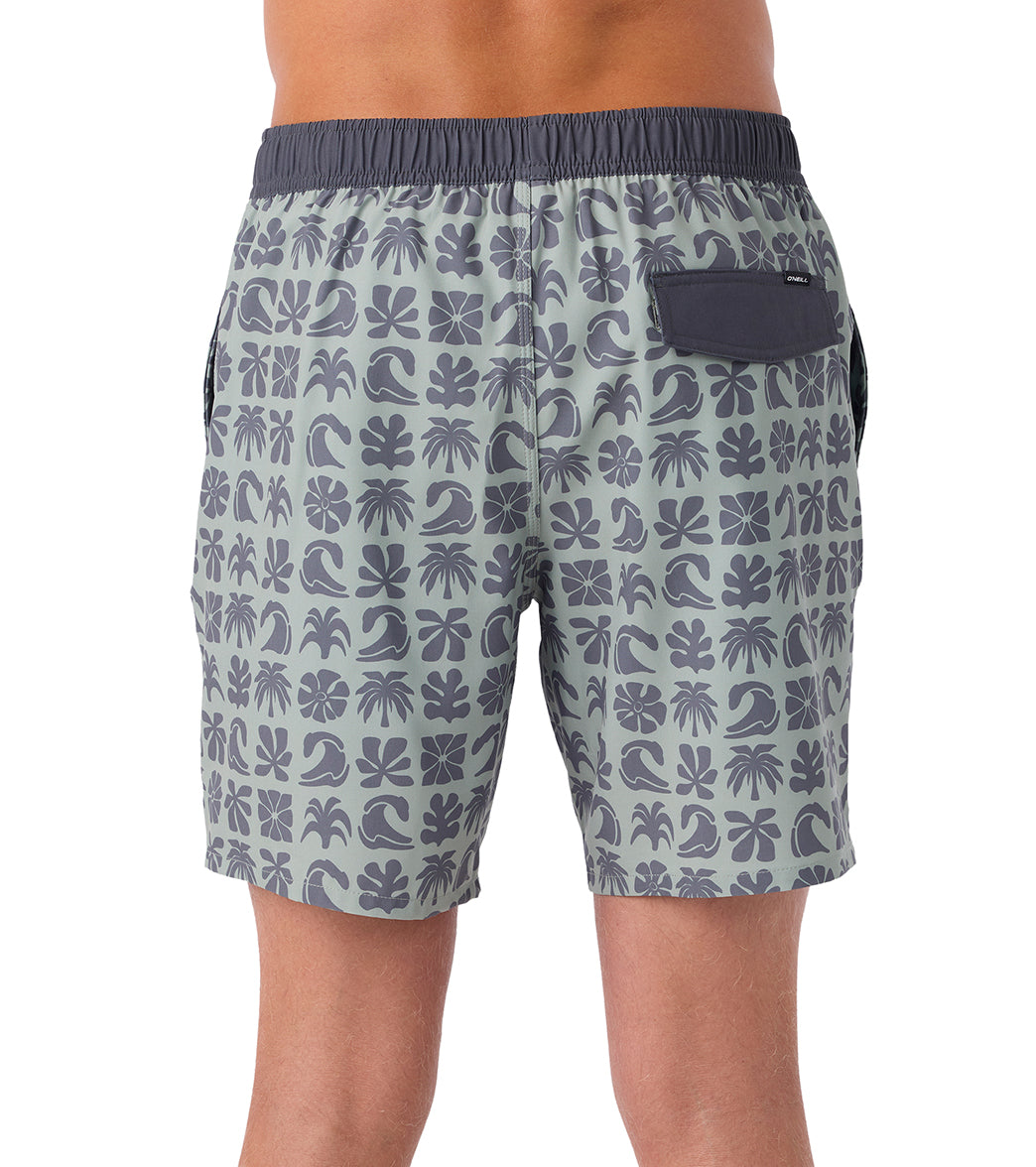 O'Neill Men's 17 Hermosa Lined Swim Trunks、mySite、noshort