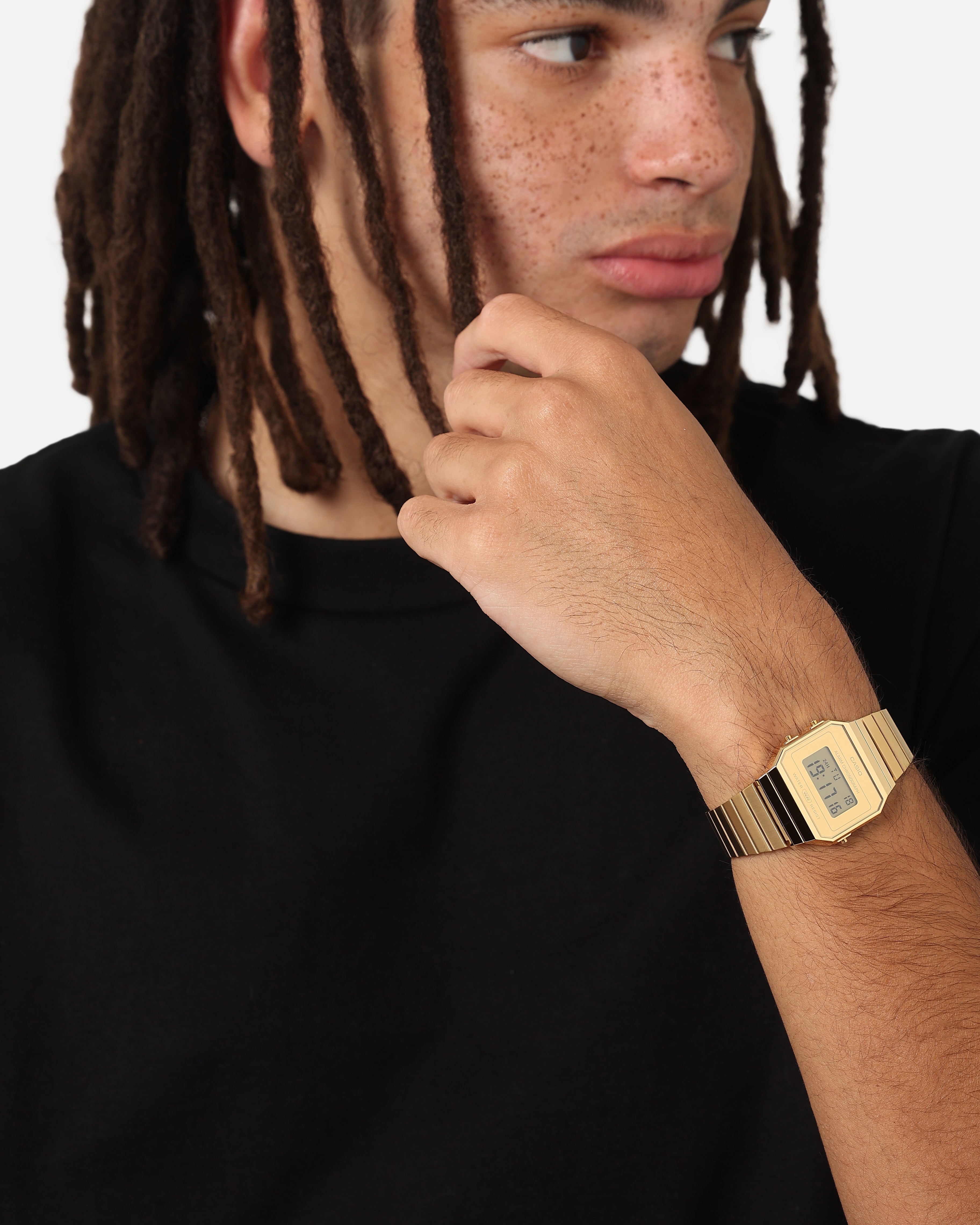 Casio A700WEVG-9A Watch Gold、mySite、zt4zffjzw