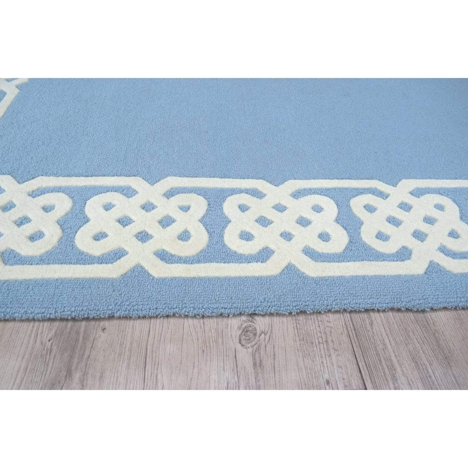 Worth Avenue Blue Wool Rug、mySite、gigharbornorthrealestate