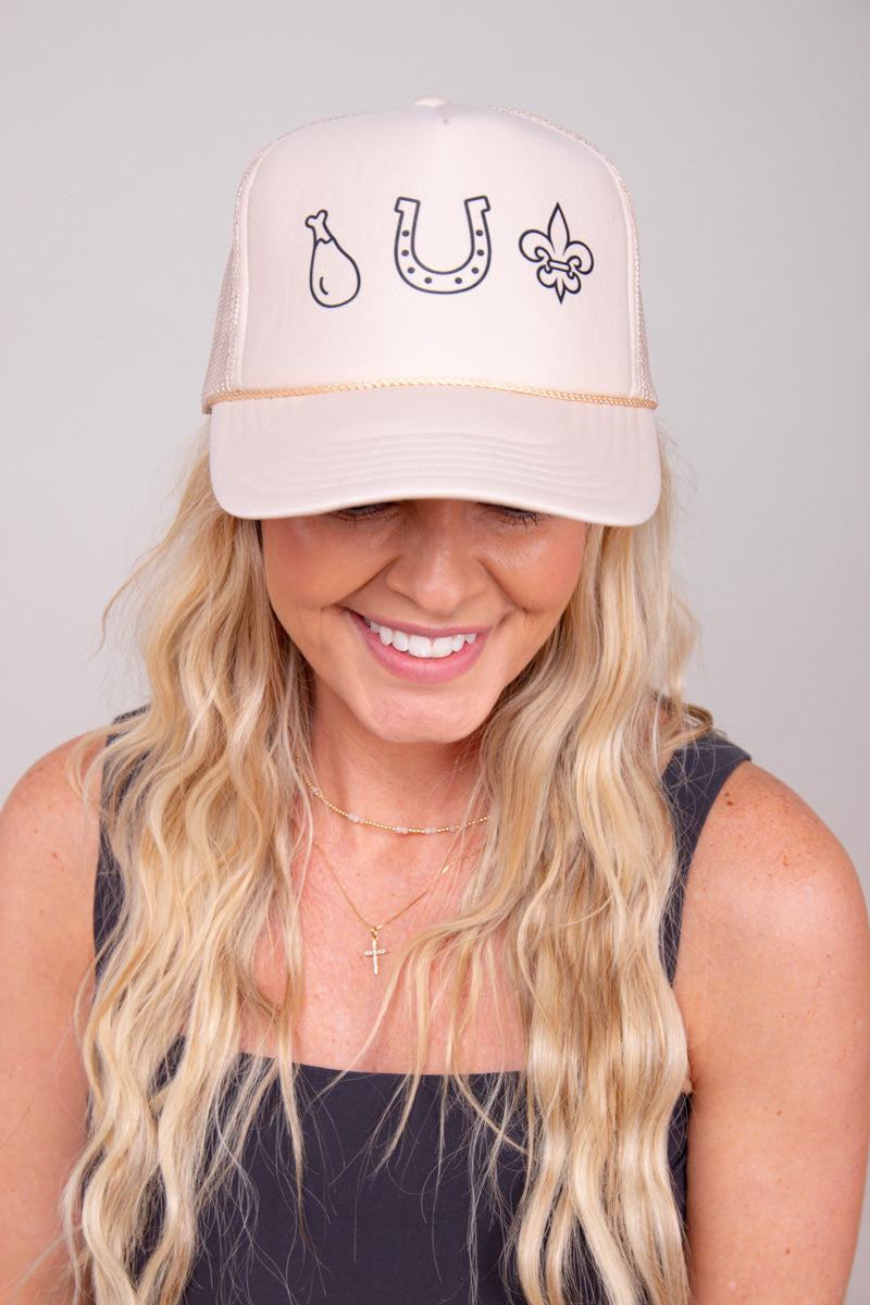 KY Proud Trucker Hat - Tan、mySite、hinf8tx79