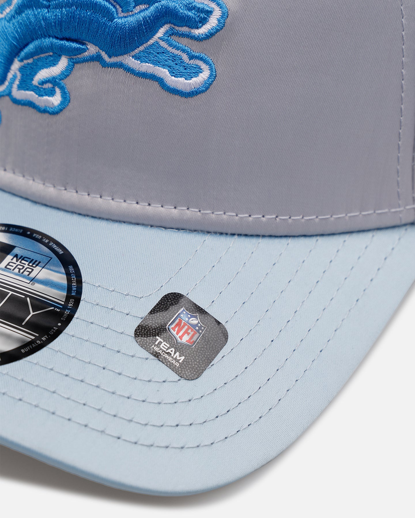 New Era Detroit Lions 'Team Color Satin' 9FORTY A-Frame Snapback Official Team Color、mySite、zt4zffjzw