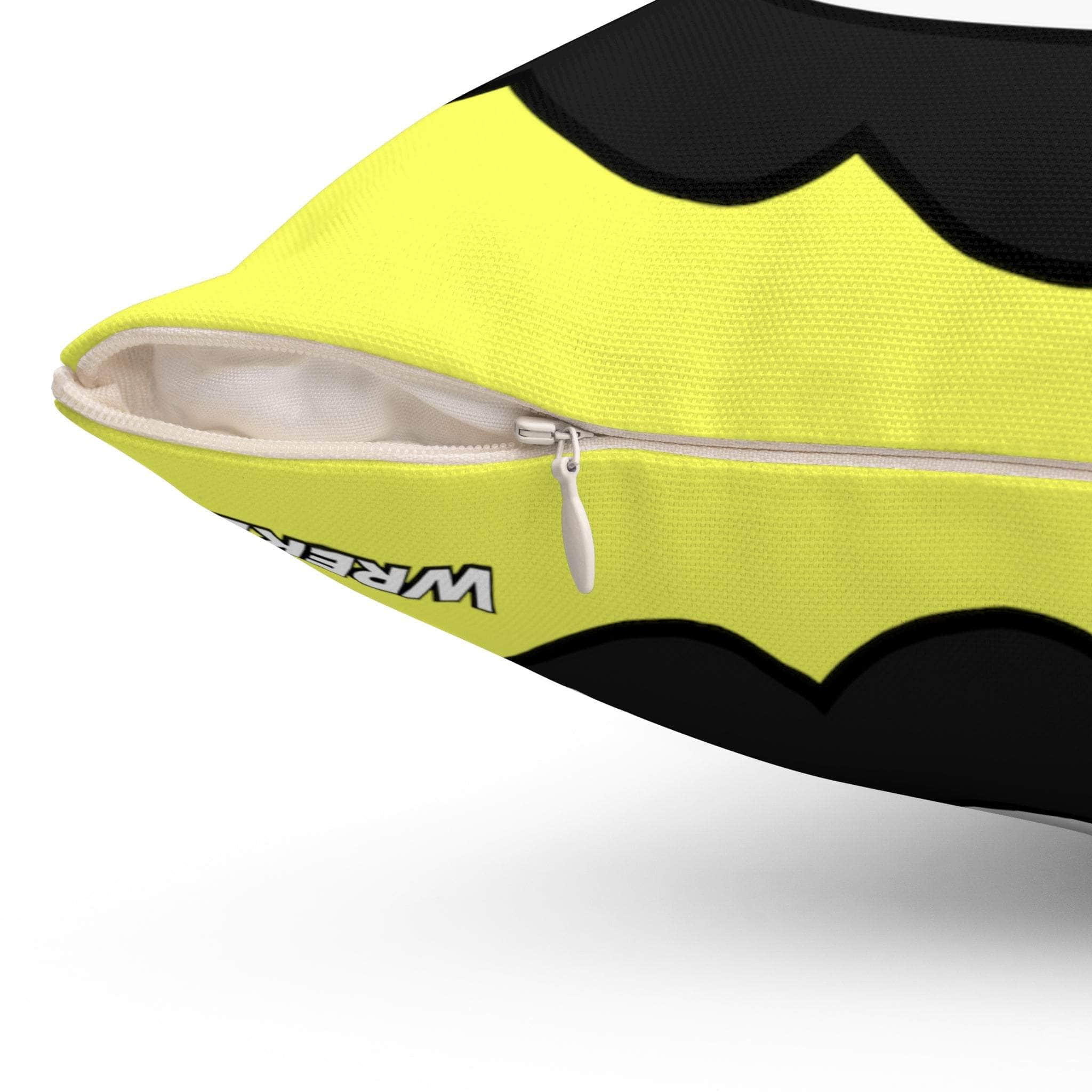  FPV Kaveman Square Pillow by WREKD Co. - Choose Size、mySite、merchandisen