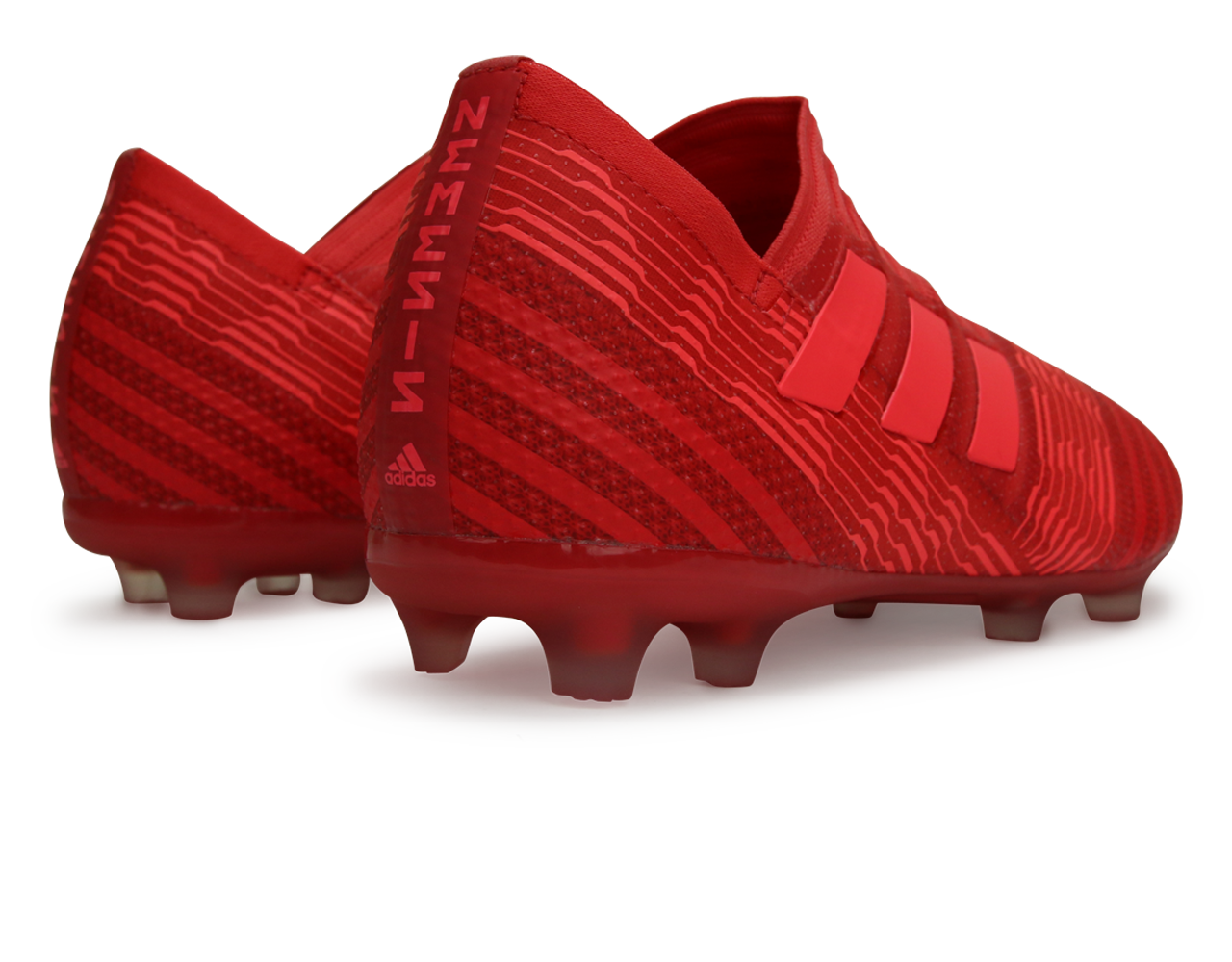 adidas Kids Nemeziz 17+ 360 Agility FG Real Coral/Redzes、mySite、noshort