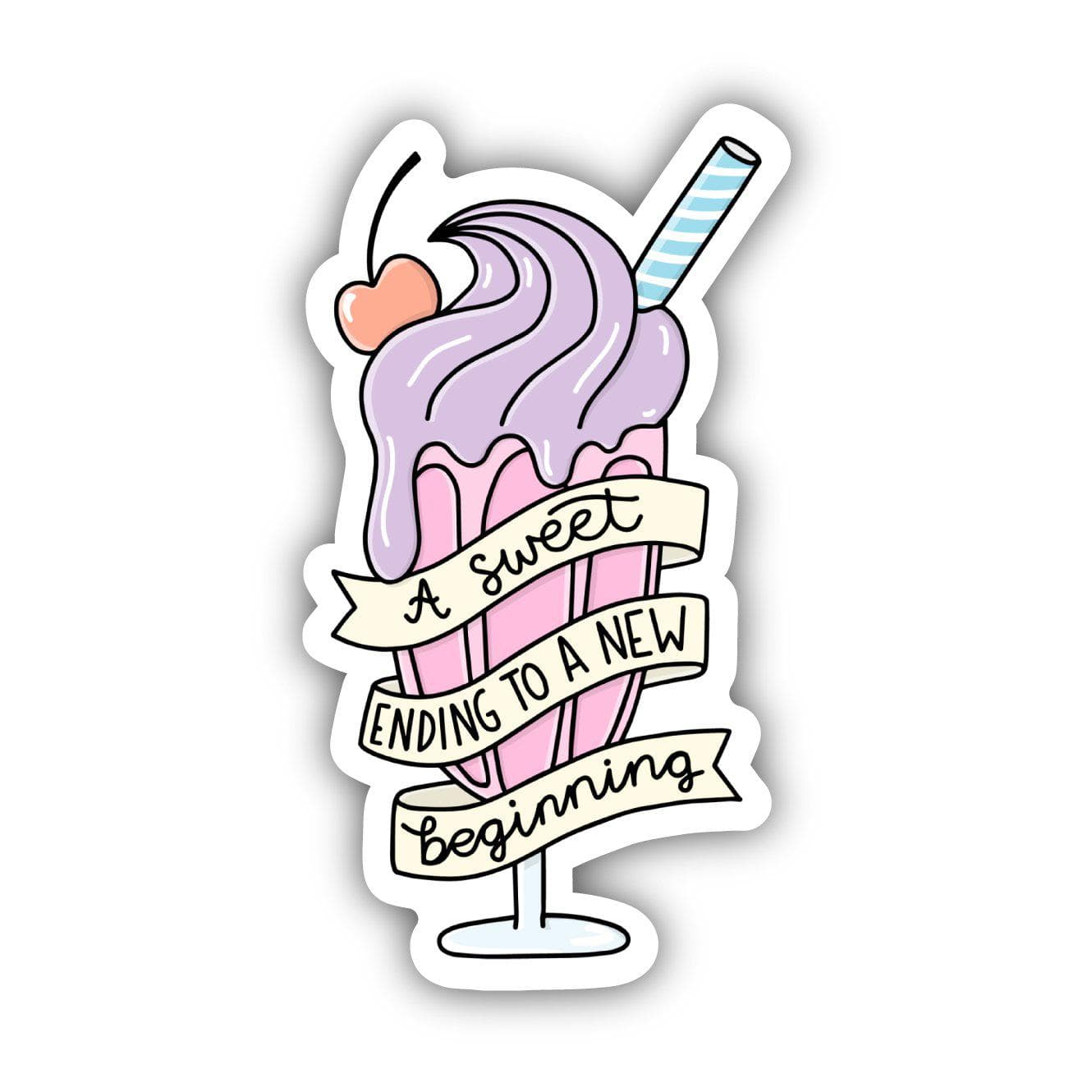  A Sweet Ending To A New Beginning Sticker、mySite、elrpsem3k