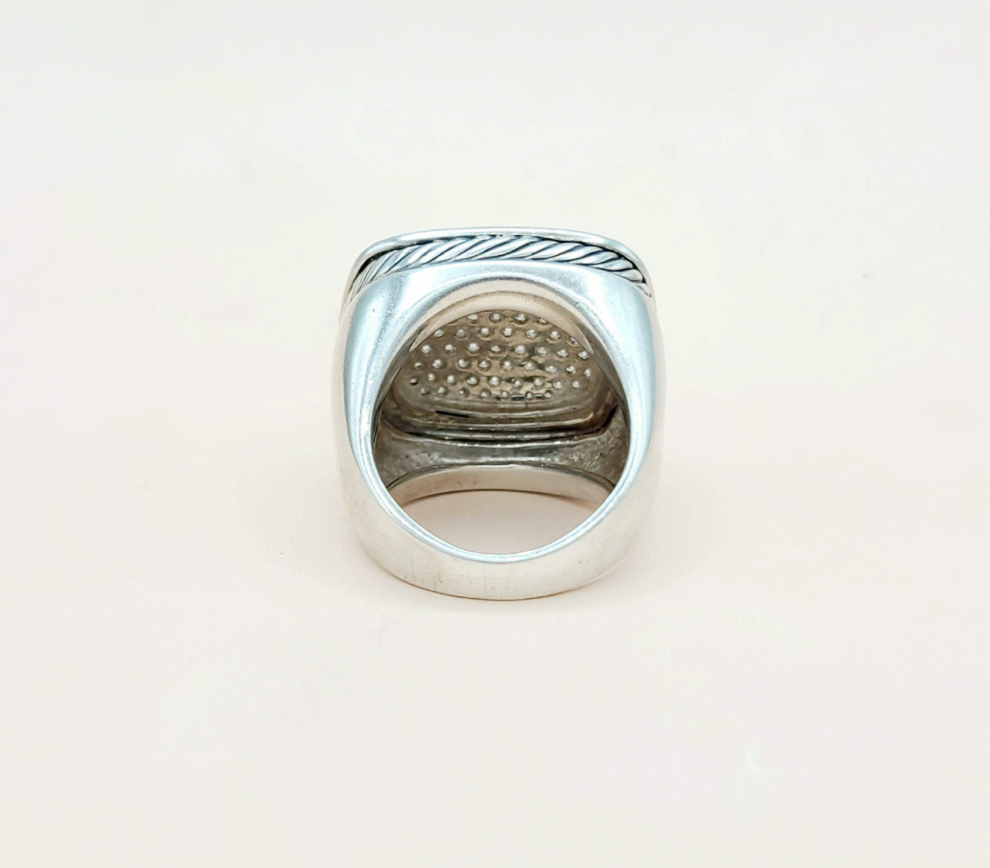 David Yurman Albion Ring 20mm Pav茅 Diamonds、mySite、hinf8tx79