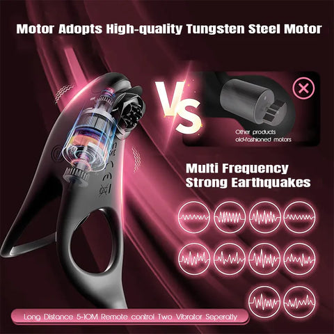 Couple’s Remote G-Spot Vibrating Ring