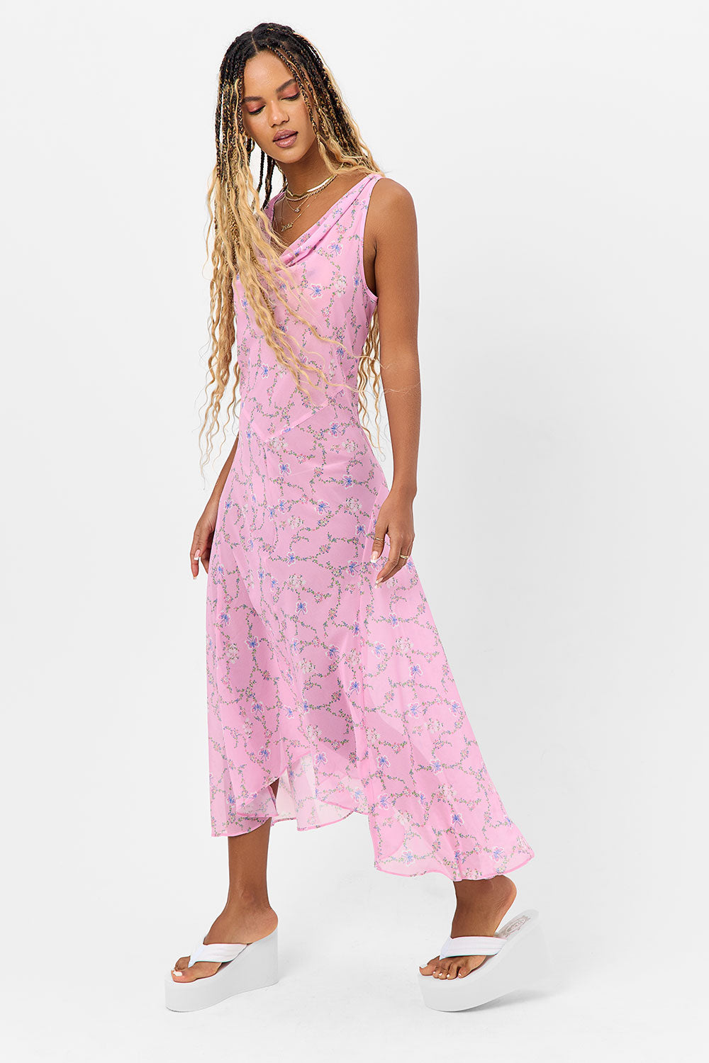  Molly Floral Chiffon Dress - Fairytale、mySite、ashleygrahame