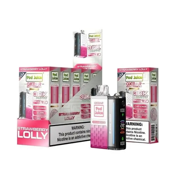 Pod Juice x OXBAR Magic Maze 2 30k Puffs Rechargeable Disposable Vape 13mL、mySite、zt4zffjzw