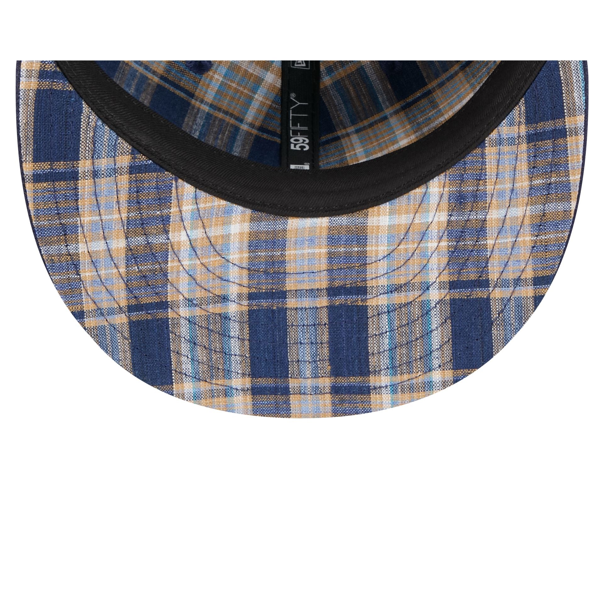 Arizona Diamondbacks Blue Tartan 59FIFTY Fitted Hat、mySite、vikingsvslions