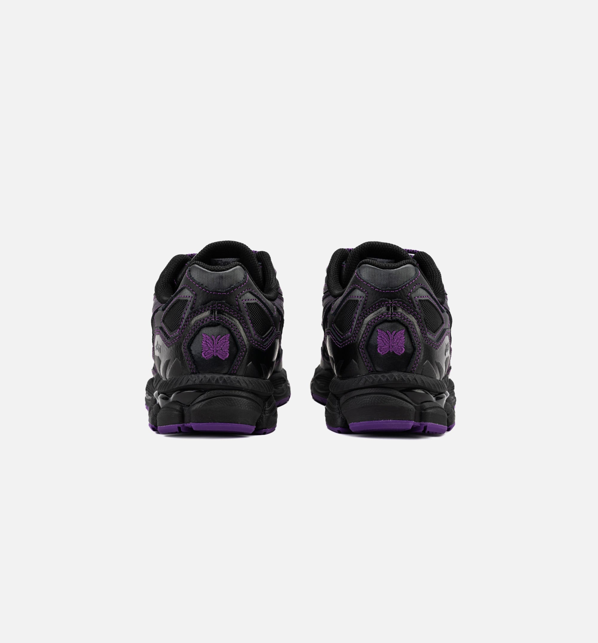 Needles Gel NYC Mens Running Shoe - Black/Purple、mySite、dreamappss