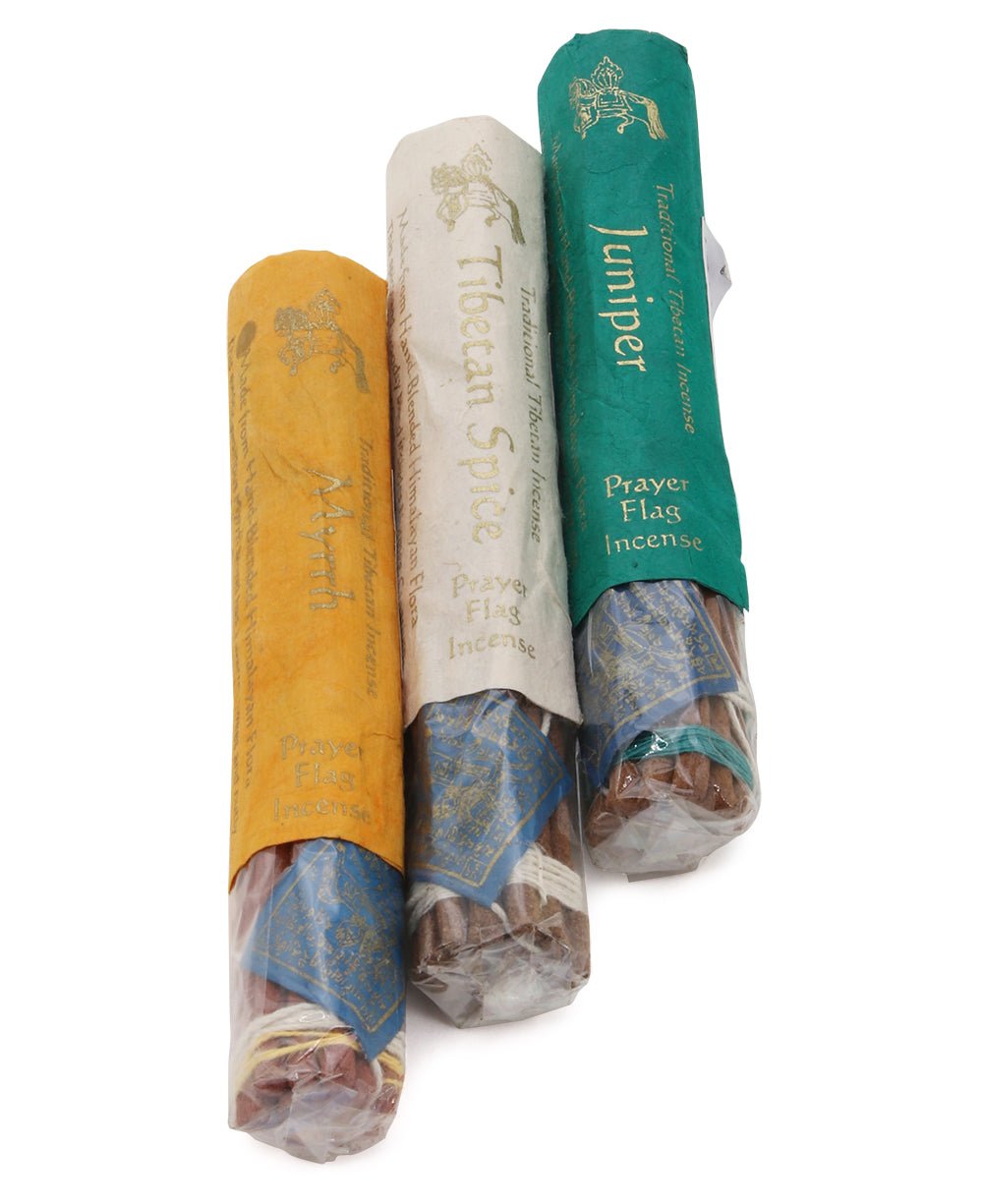 Juniper, Tibetan Spice, Myrrh Incense, Set of 3、mySite、topwebapps
