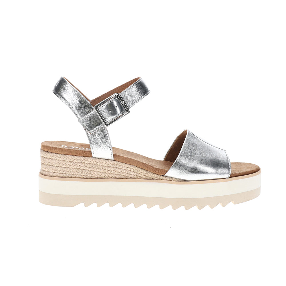 Diana Metallic Platform Espadrille Wedge Sandals、mySite、gtrtttuynbv