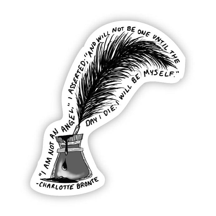  I am not an angel (Charlotte Bronte Sticker)、mySite、elrpsem3k