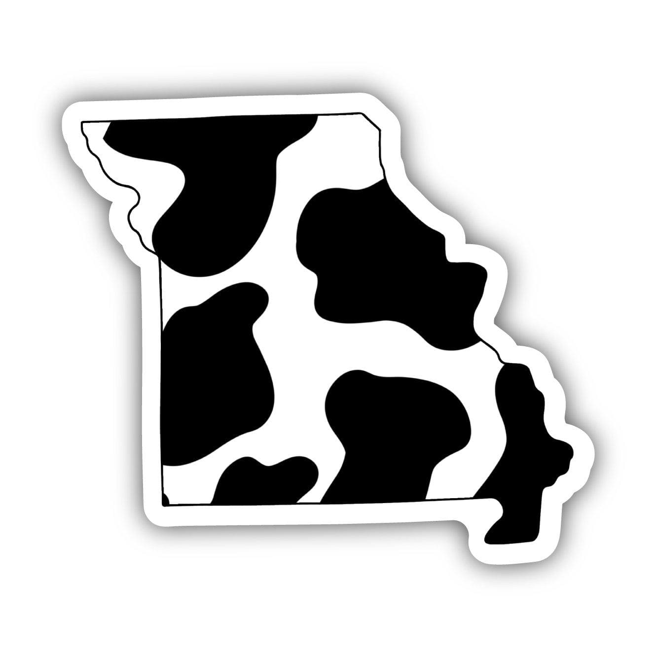  Missouri Cow Pattern Sticker、mySite、elrpsem3k