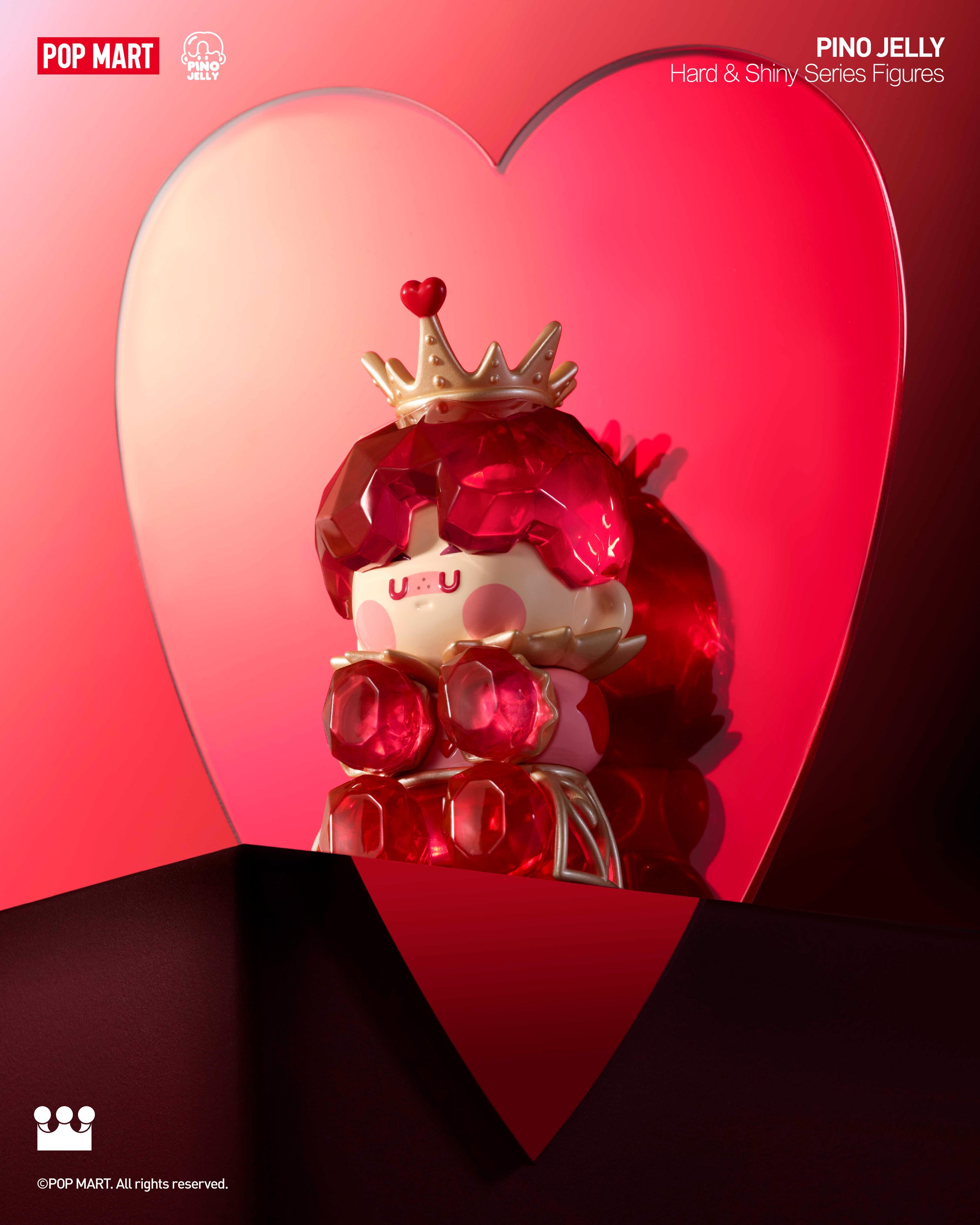  POP MART PINO JELLY Hard & Shiny Series Figures、mySite、greenlandpopulation