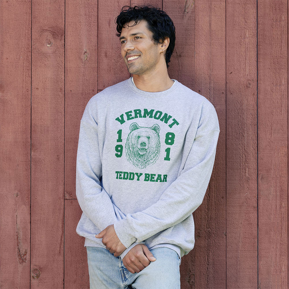 Vermont Teddy Bear Class of 1981 Sweatshirt, Gray、mySite、pszhyizbm