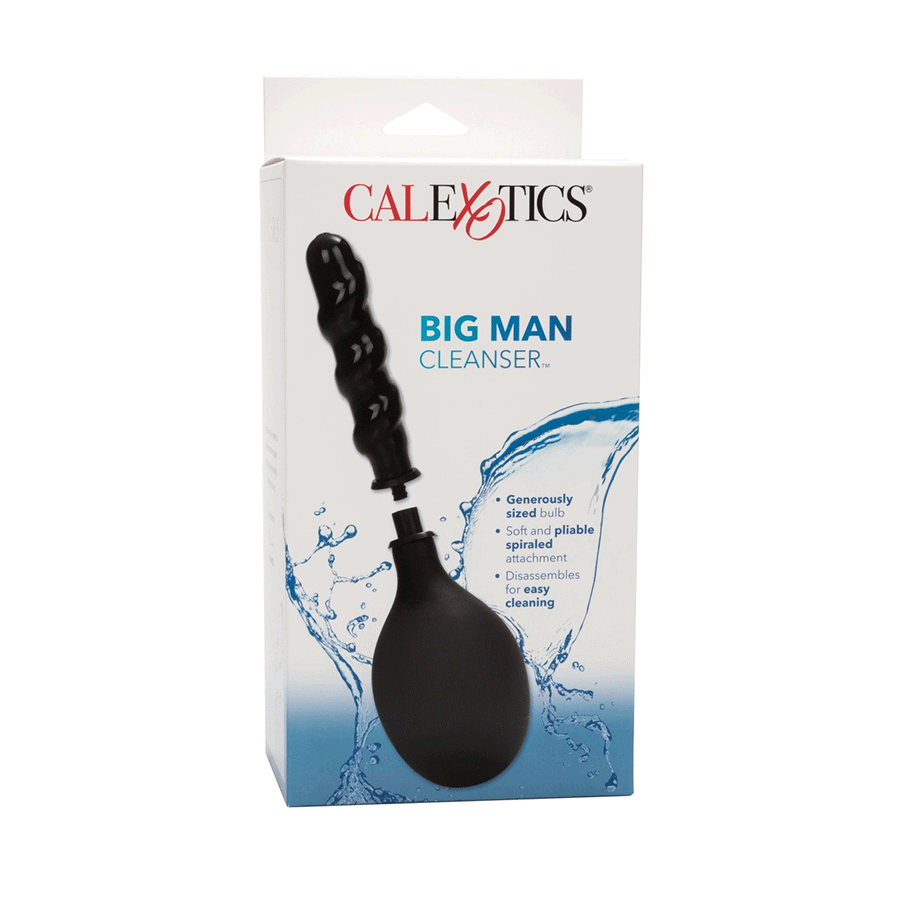 420ml Big Man Cleanser Ribbed Anal Enema Bulb by Cal Exotics、mySite、bottomscart