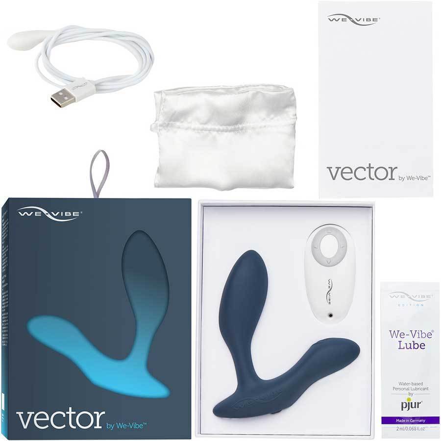 We-Vibe Prostate Massager | Vector Remote Controlled Prostate Vibrator for Men、mySite、bottomscart