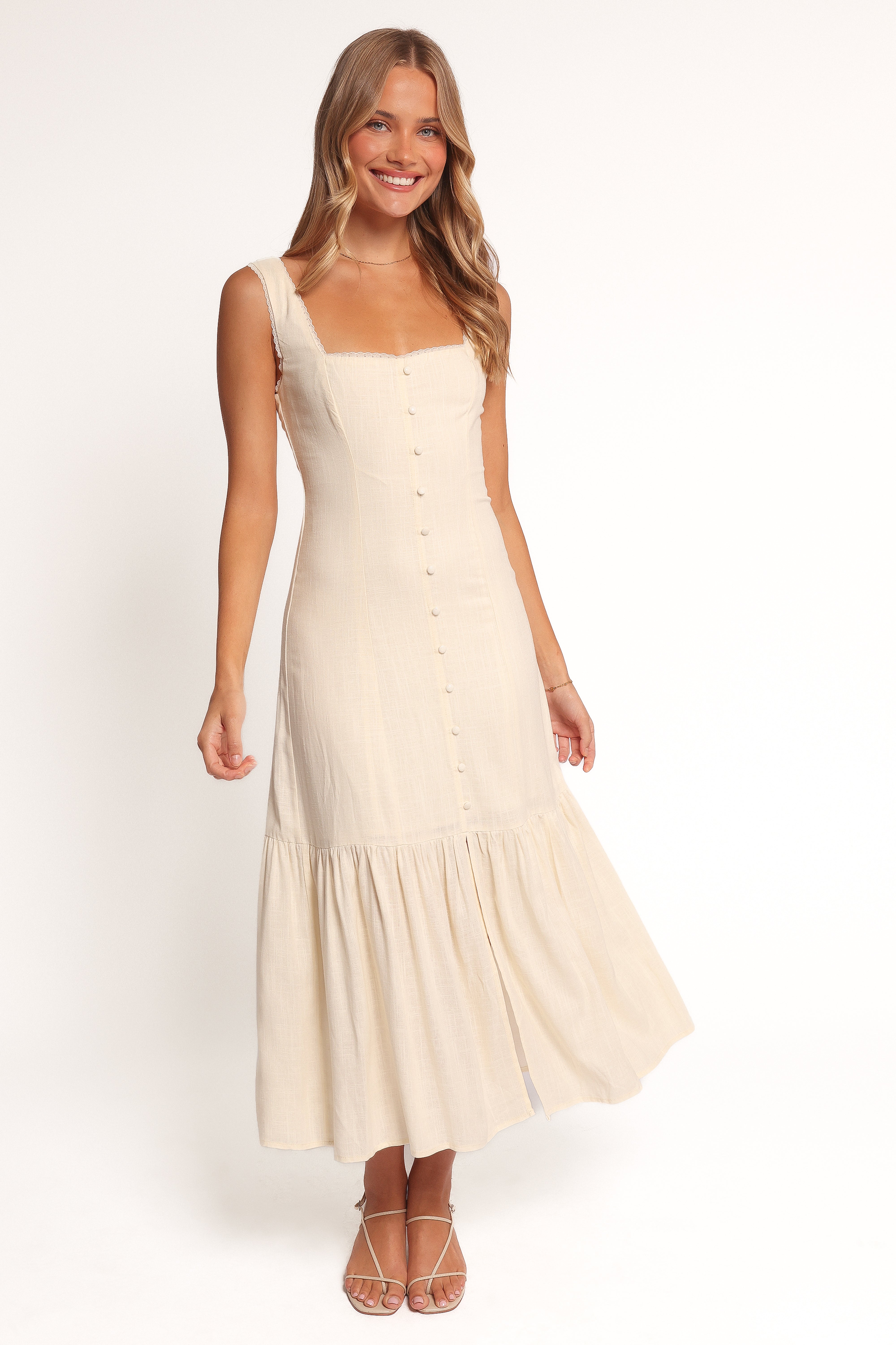  Brisa Maxi Dress - Cream、mySite、sugarbowlscore