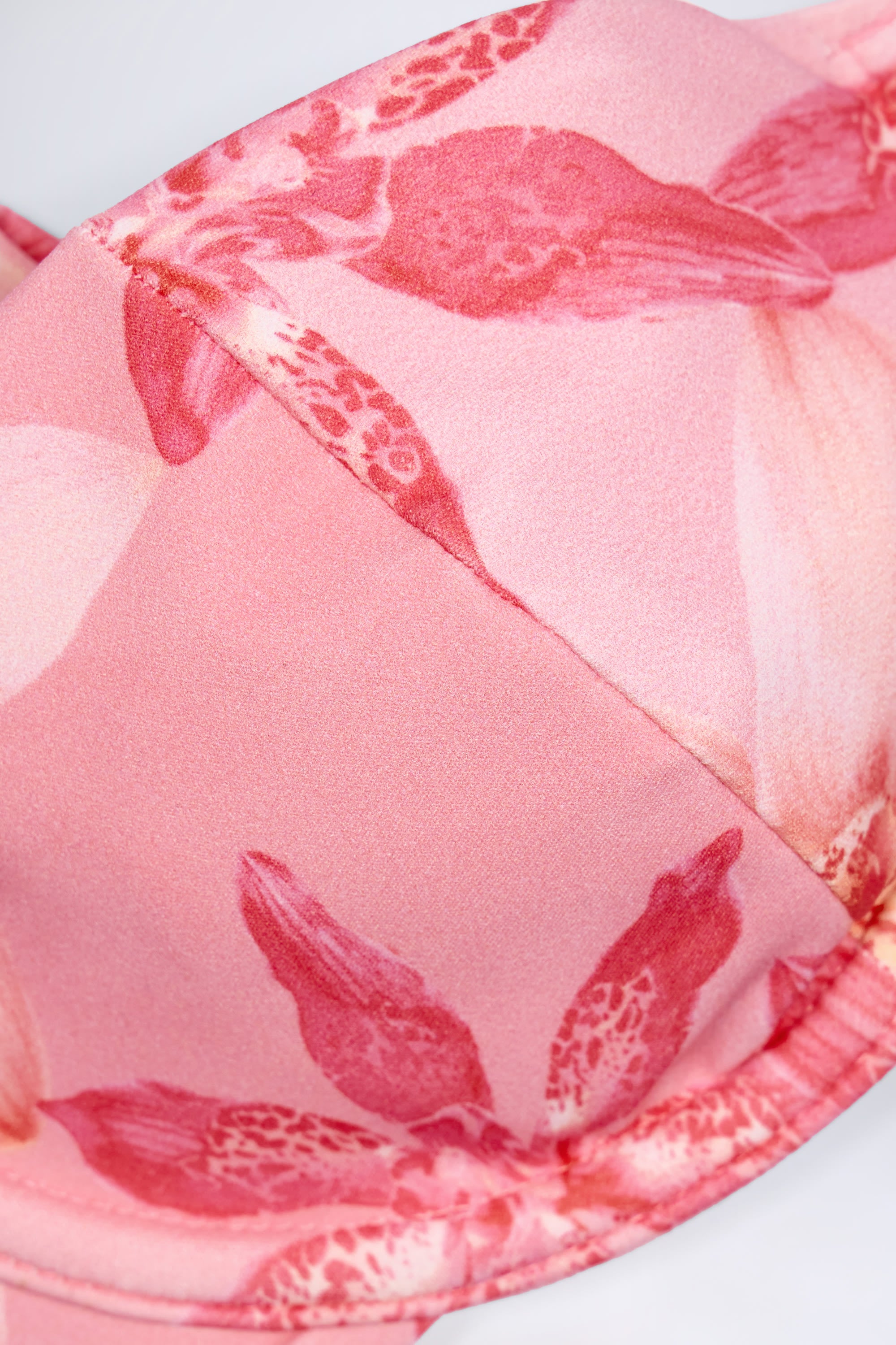  Underwired Balconette Bikini Top in Pink Orchid Print、mySite、sugarbowlscore