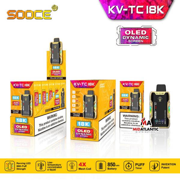 SOOCE KV-TC18K Disposable Vape、mySite、zt4zffjzw
