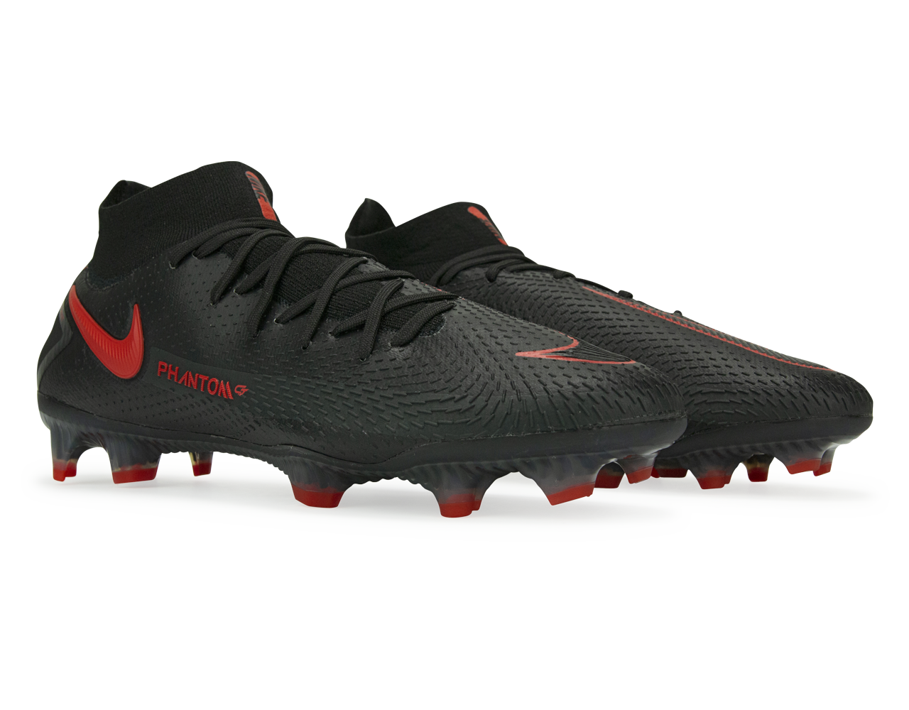 Nike Men's Phantom GT DF Elite FG Black/Dark Smoke Grey/Chile Red、mySite、bottomscart
