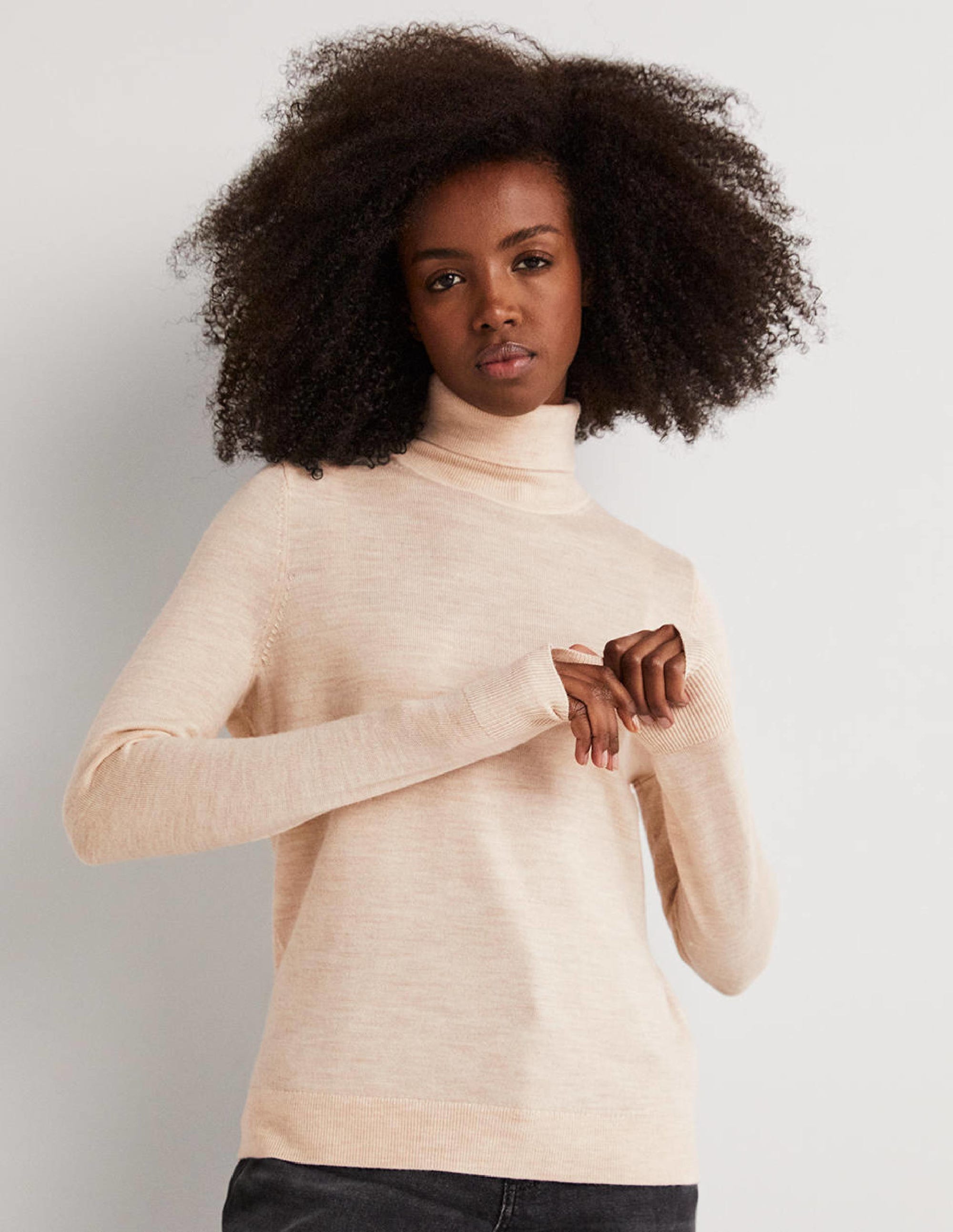  Merino Roll Neck-Oatmeal Melange、mySite、ashleygrahame