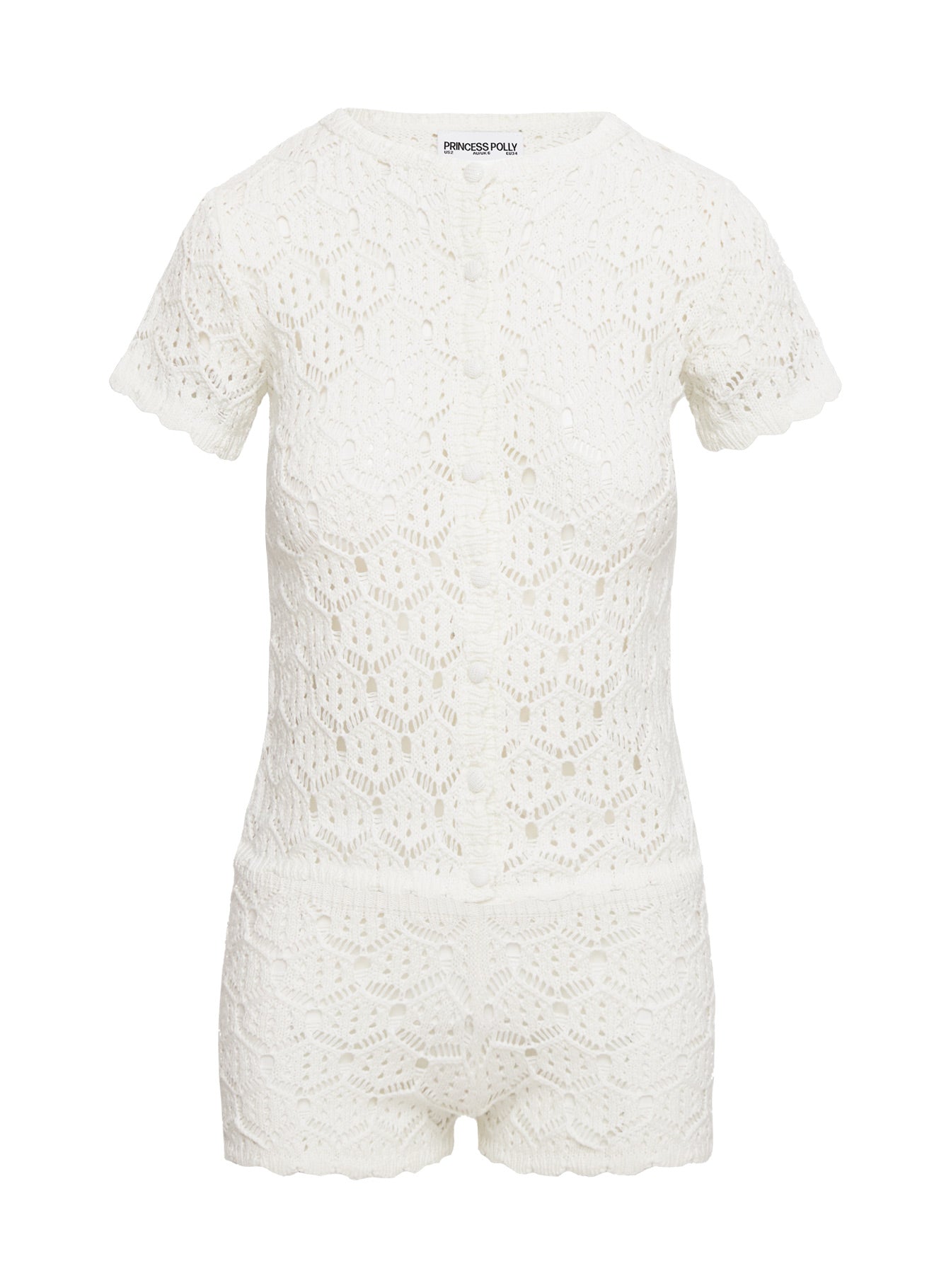 Sun Still Shines Crochet Set White、mySite、solidvoid