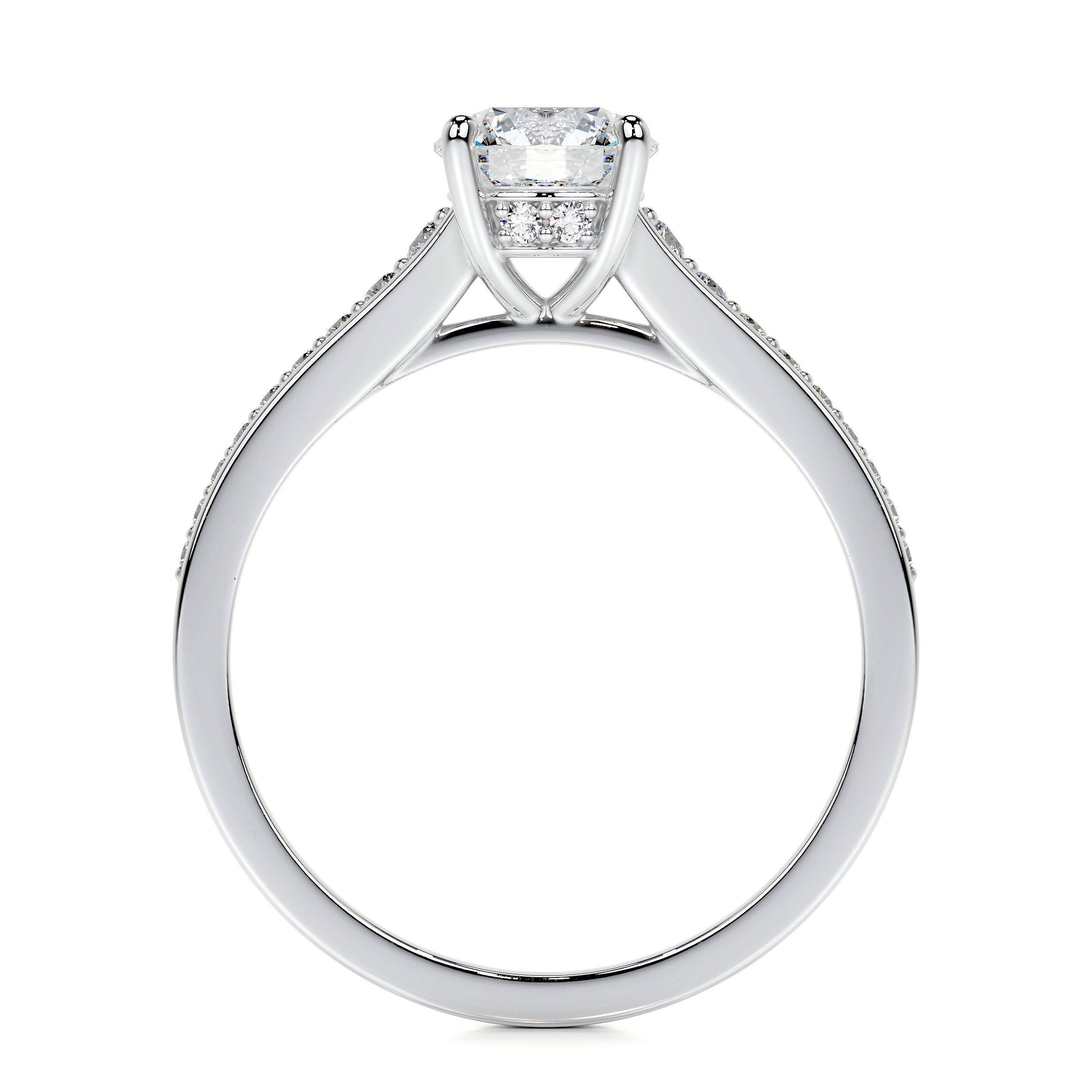 Lily Lab Grown Diamond Ring -18K White Gold、mySite、hinf8tx79