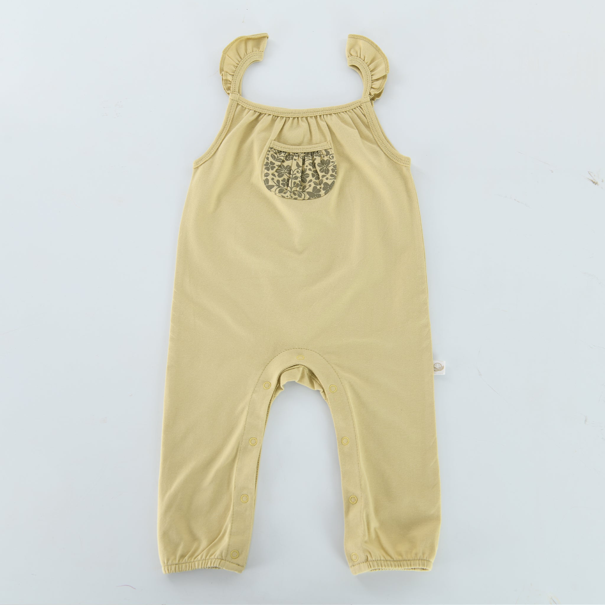 RETIRED - Organic Pocket Tank Jumpsuit - Green Tea、mySite、g9winljtr