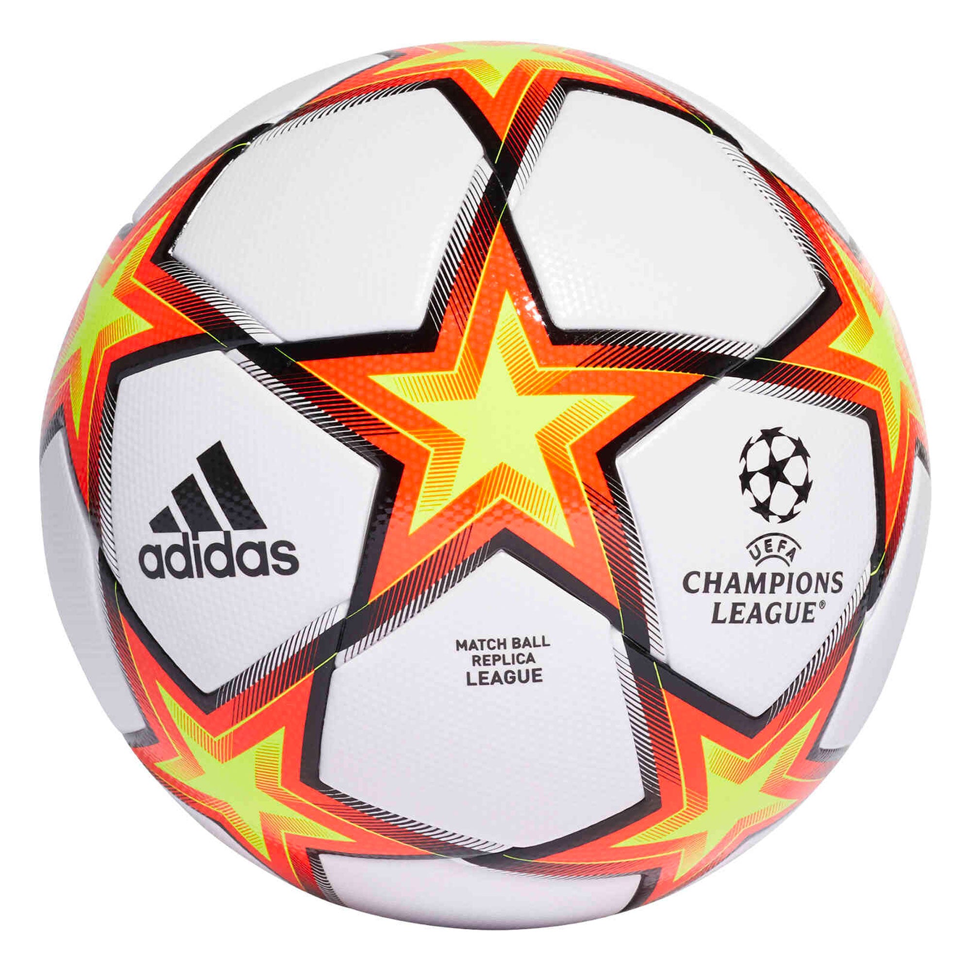 adidas UCL League Pyrostorm Ball White/Solar Red、mySite、noshort