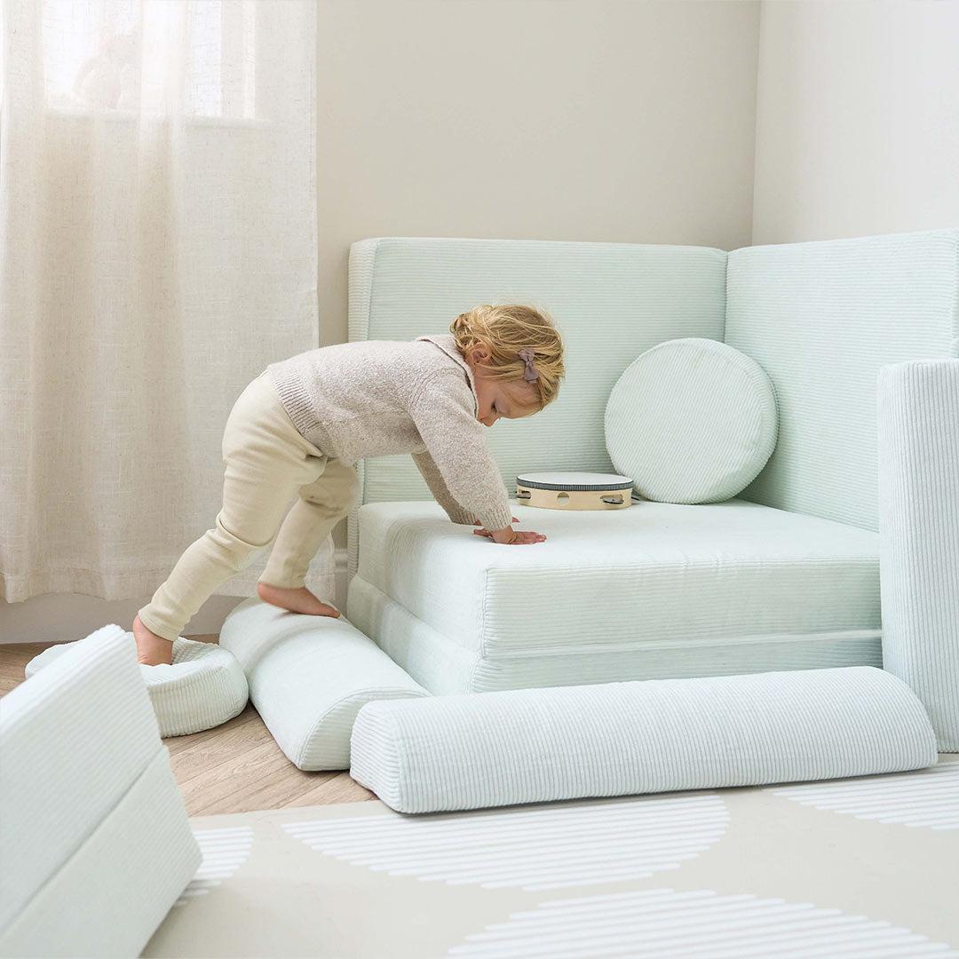  Tutti Bambini Playrama Montessori Kids Play Sofa - Sea Mist、mySite、merchandisen