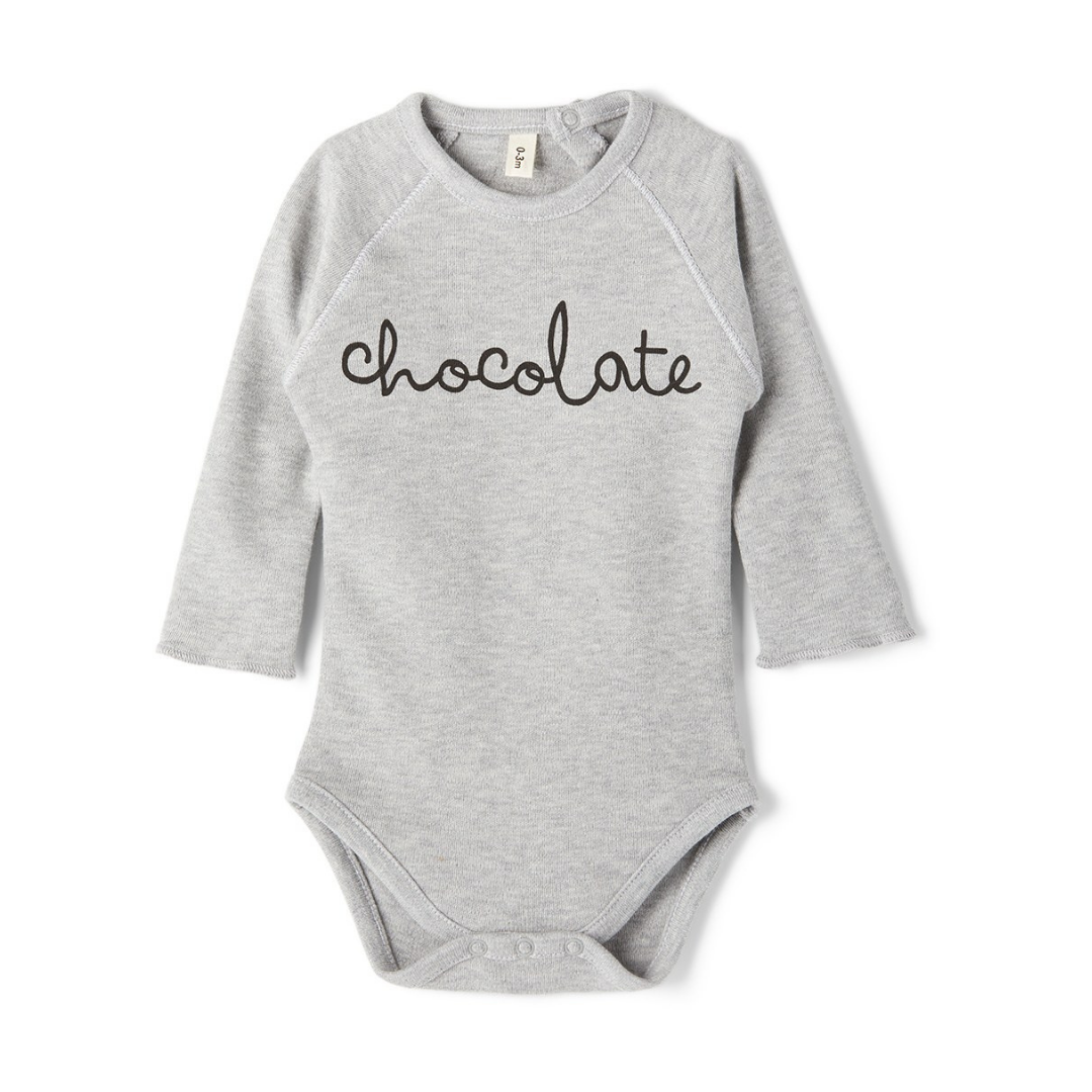 Grey Melange Chocolate Bodysuit、mySite、g9winljtr