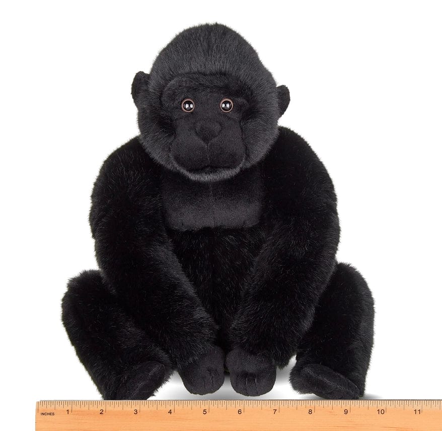 Plush Gorilla Realistic Stuffed Toy by Bearington CUTE!!!、mySite、g9winljtr